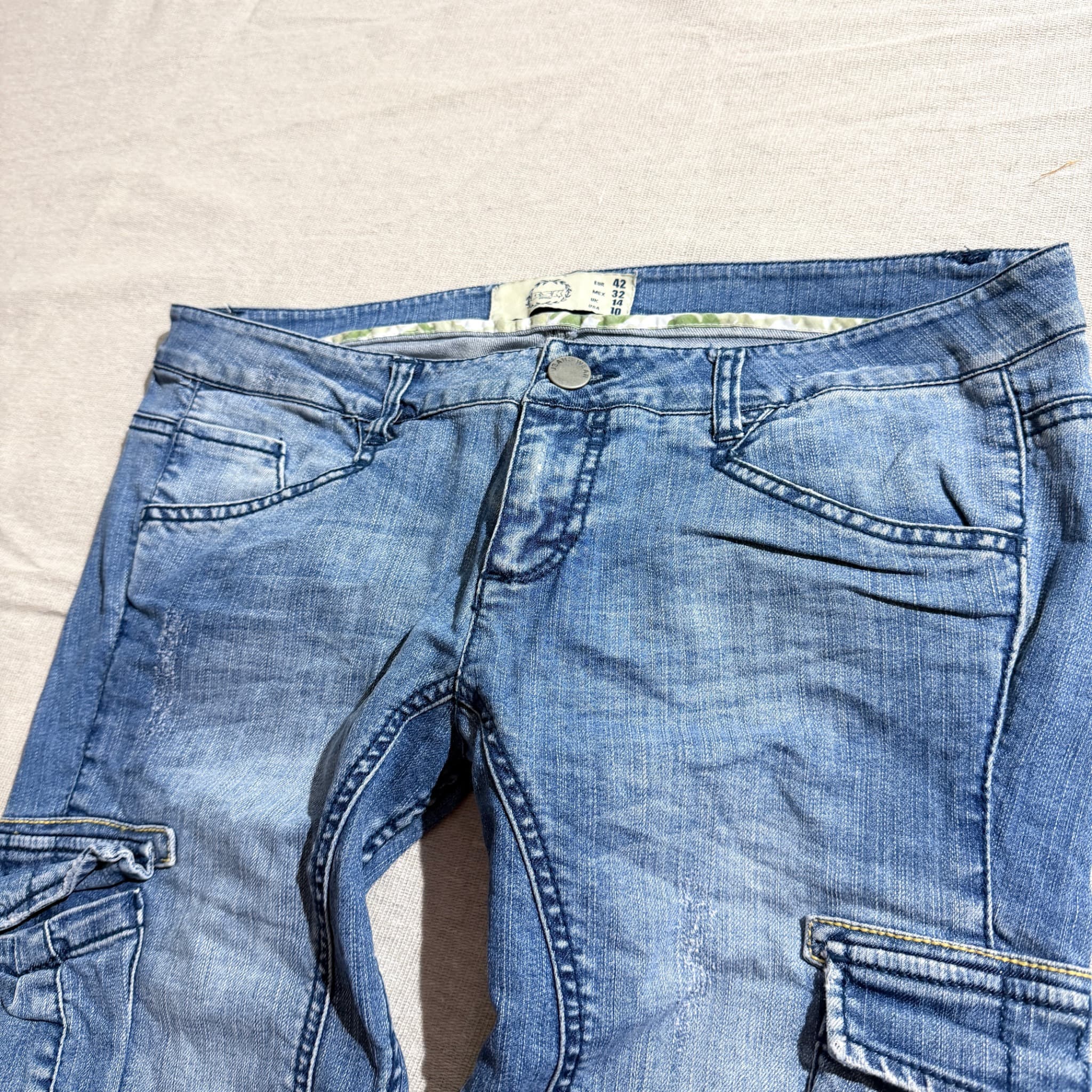 BSK Cargo Capri Jeans — photo 3 of 8
