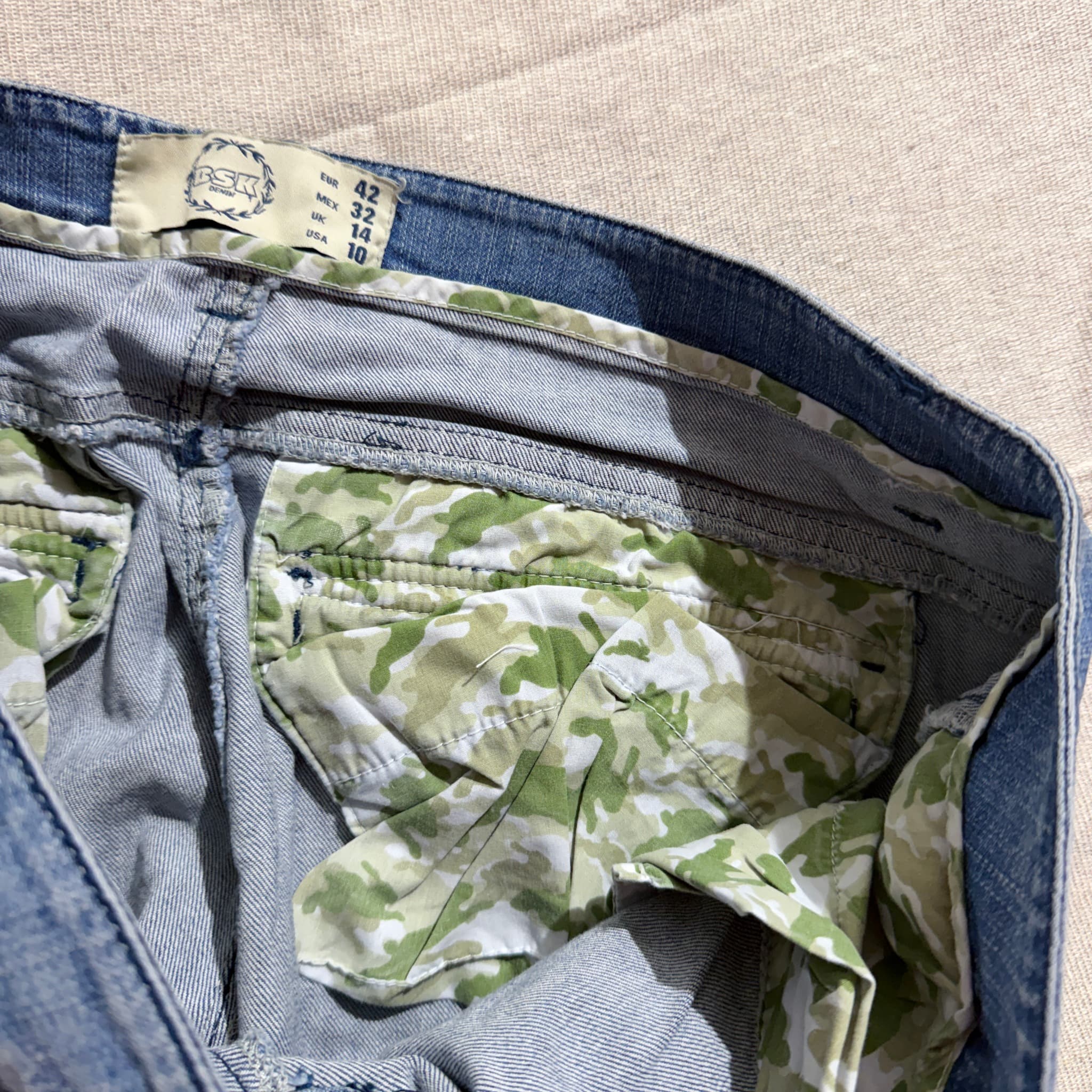 BSK Cargo Capri Jeans — photo 5 of 8