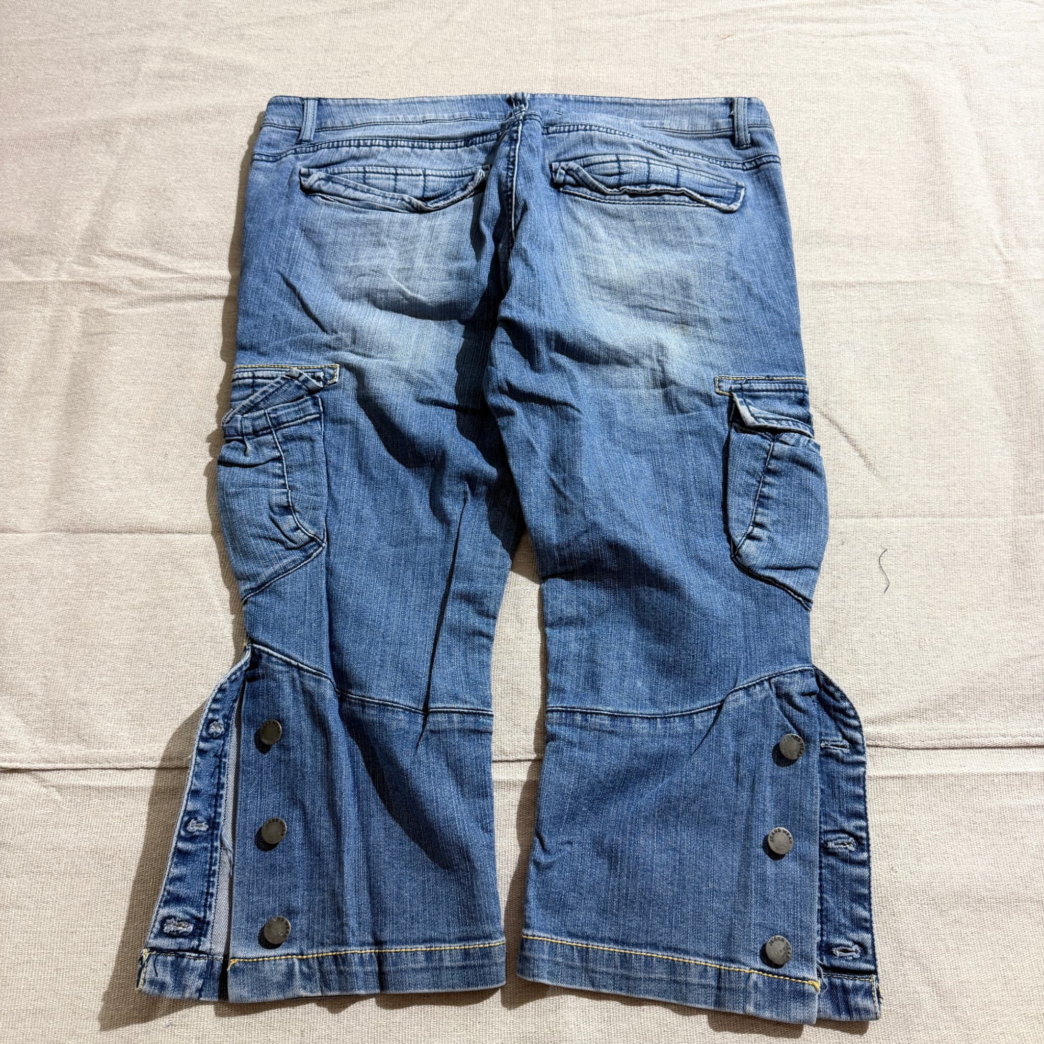 BSK Cargo Capri Jeans — photo 6 of 8
