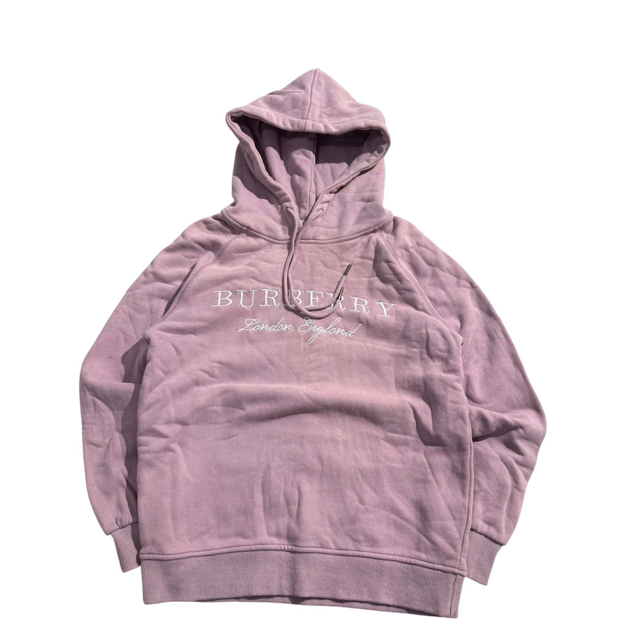 Burberry London England Embroidered Logo Hoodie Dusty Pink Size XL — photo 1 of 5