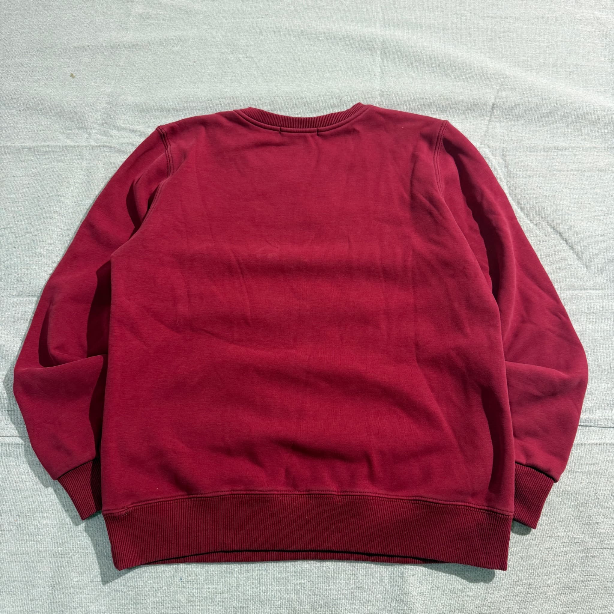 Burberry London England Embroidered Logo Sweatshirt Red — photo 5 of 7