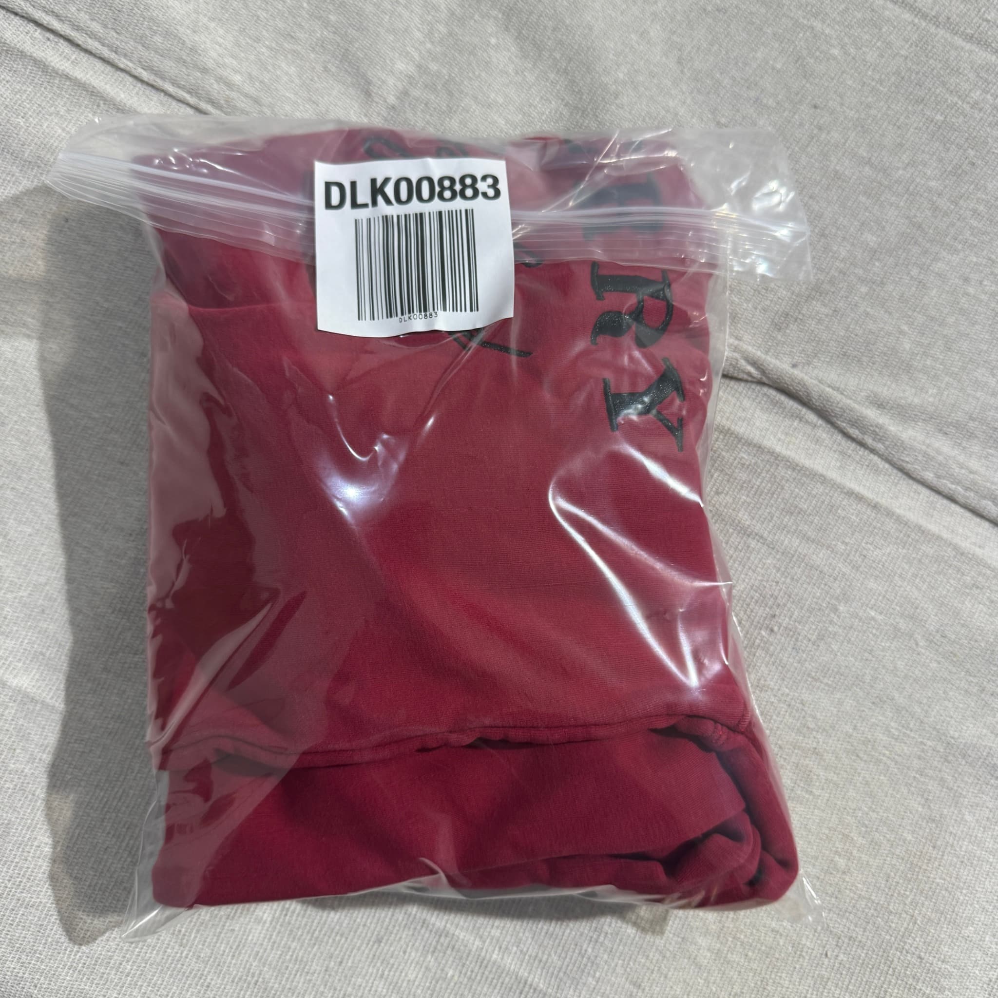 Burberry London England Embroidered Logo Sweatshirt Red — photo 7 of 7
