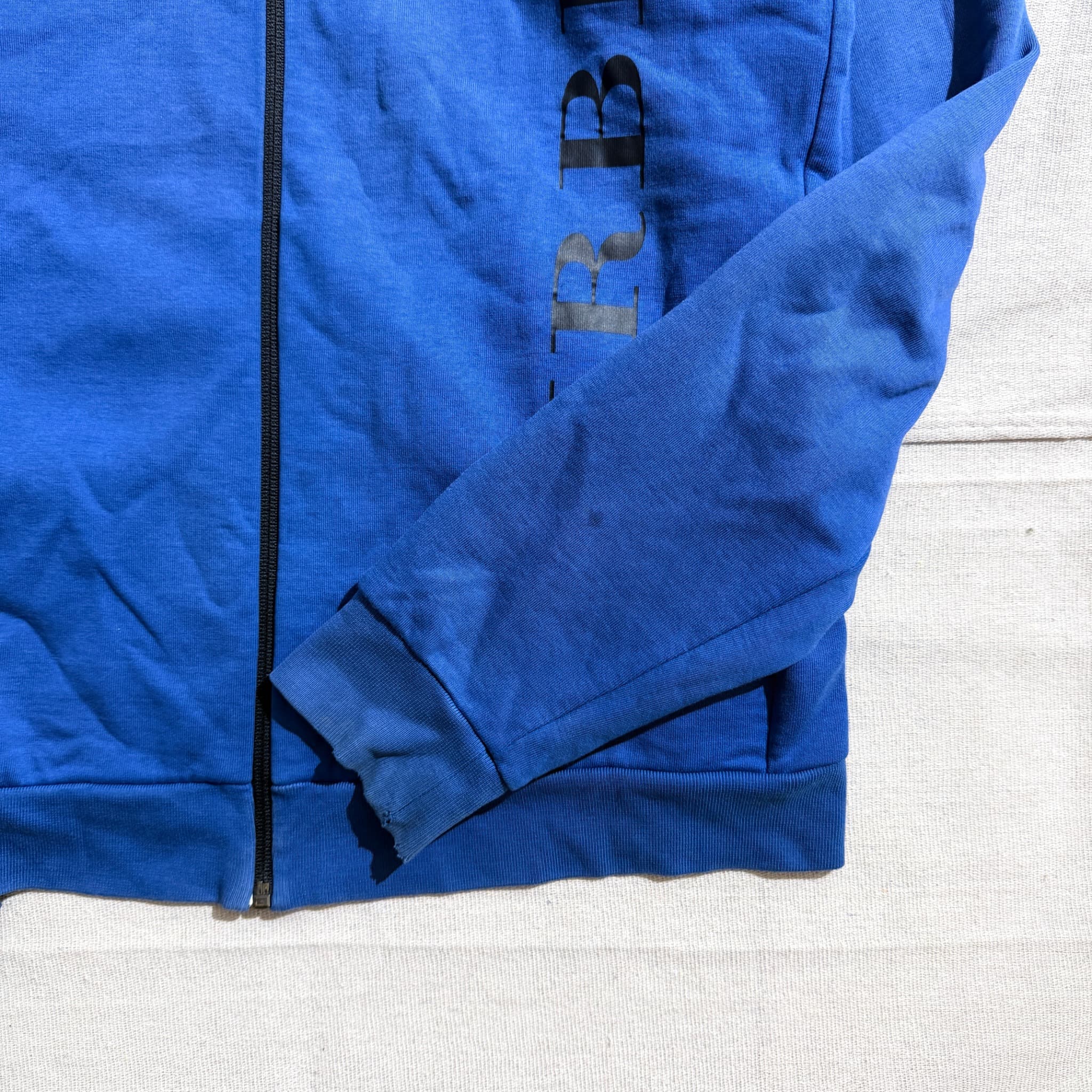 Burberry Sport Full-Zip Track Jacket Blue Vertical Logo — photo 3 of 11
