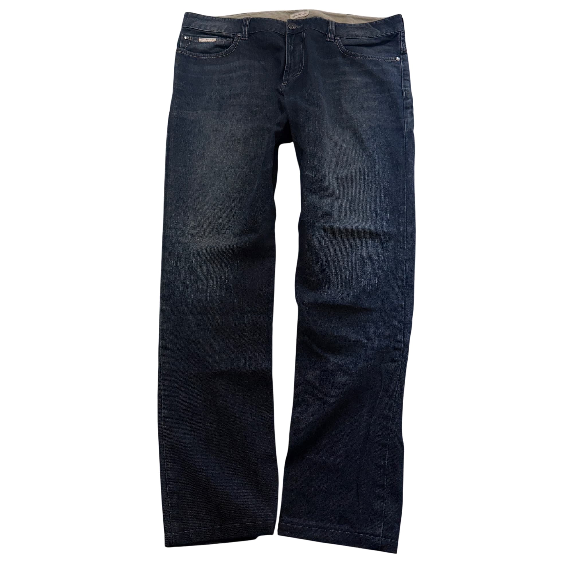 Calvin Klein Jeans Jeans Jeans Men's Dark Wash Denim Jeans Size W36 L34 — photo 1 of 8