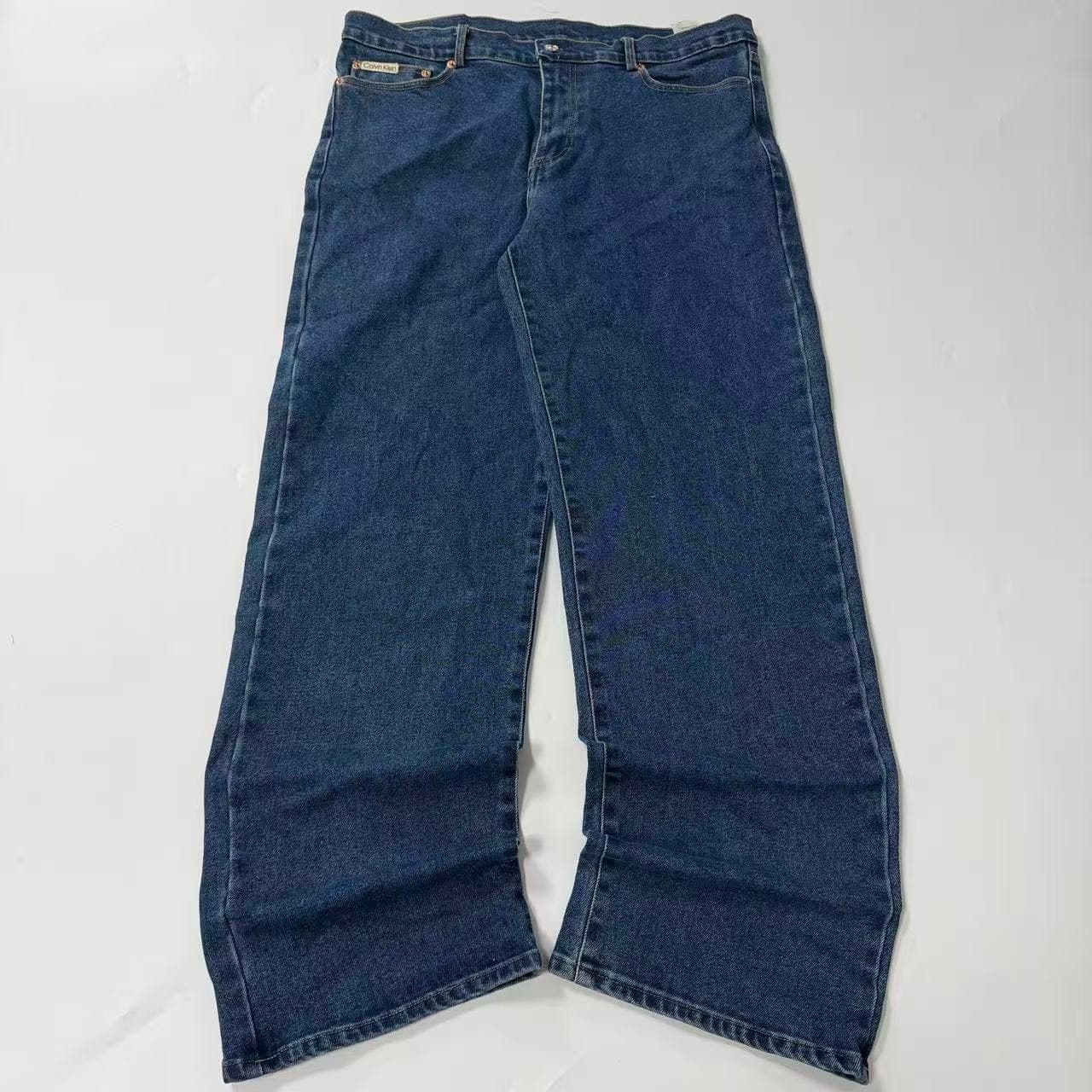 Calvin Klein Vintage Dark Wash Denim Jeans — photo 1 of 11