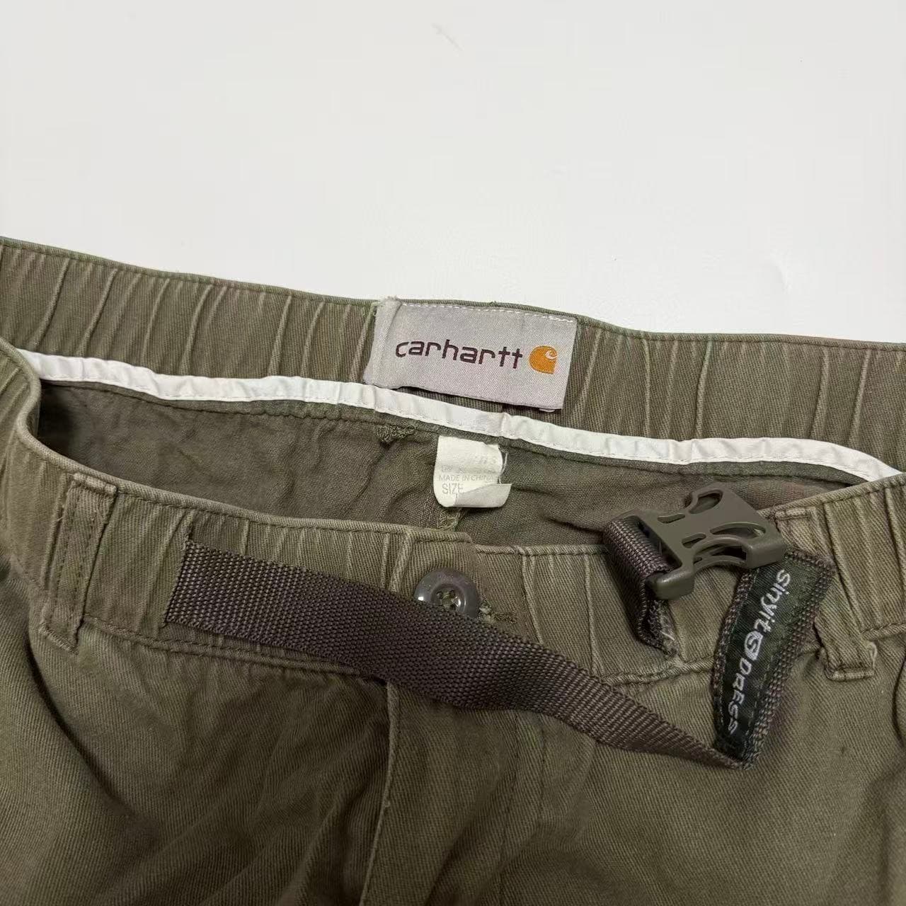 Carhartt Olive Green Cargo Pants — photo 3 of 10