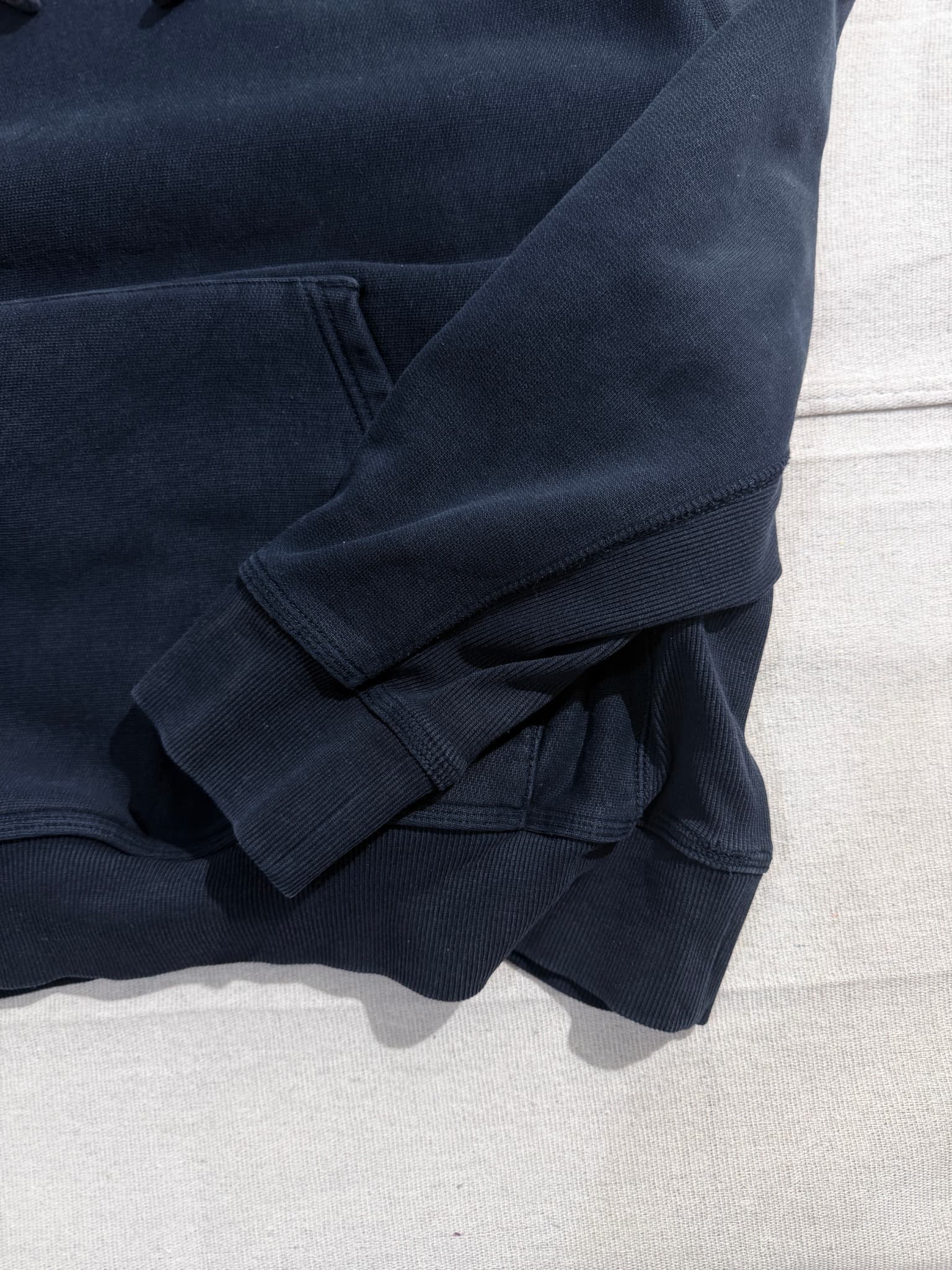 Carhartt WIP Hooded American Script Sweatshirt Navy XL — photo 5 of 7