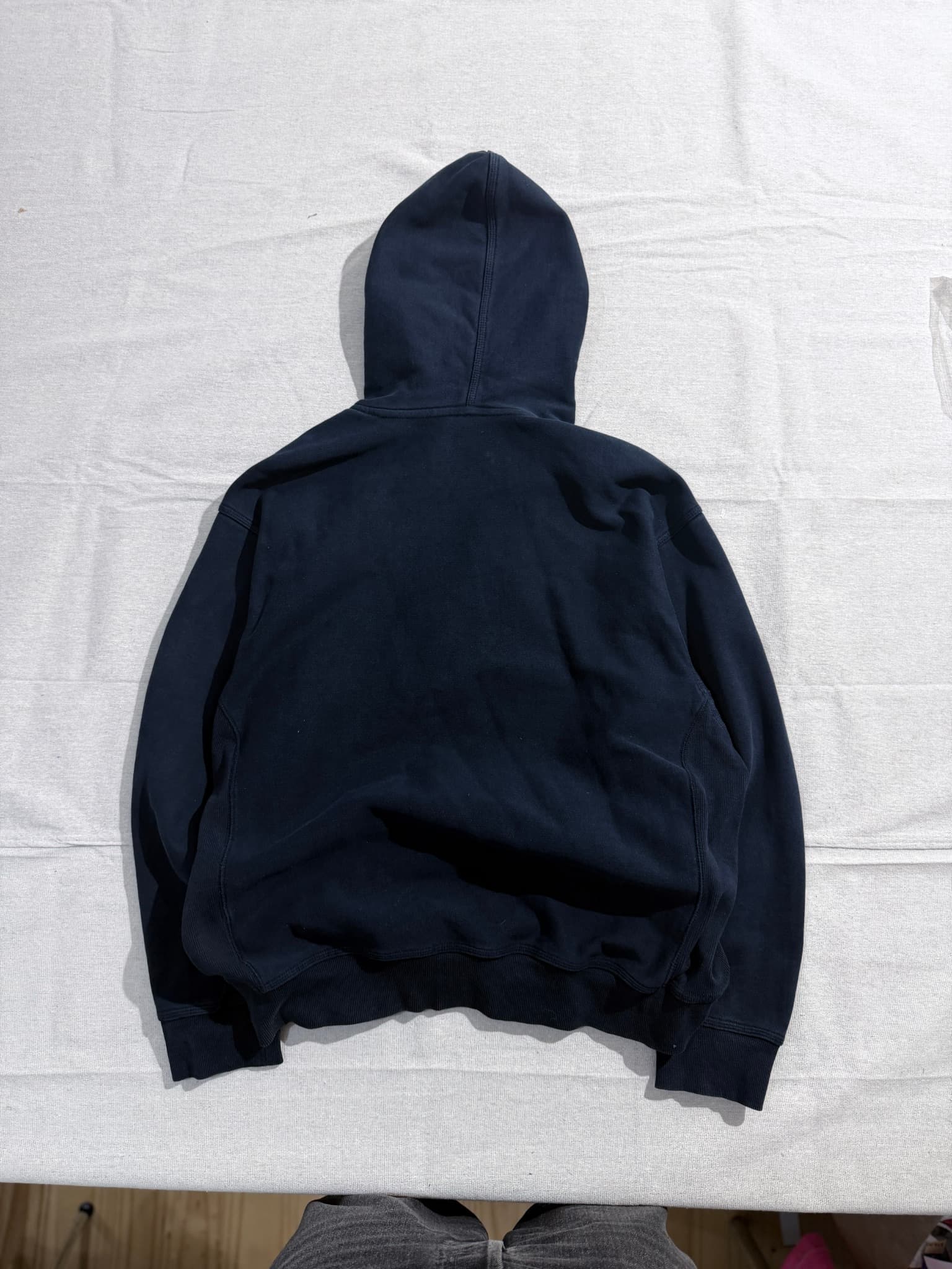 Carhartt WIP Hooded American Script Sweatshirt Navy XL — photo 2 of 7