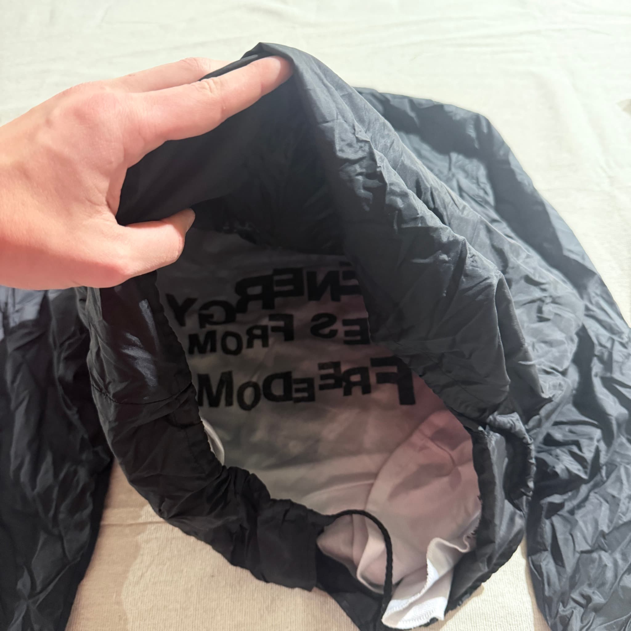 CDG Black Nylon Coach Jacket — photo 4 of 10