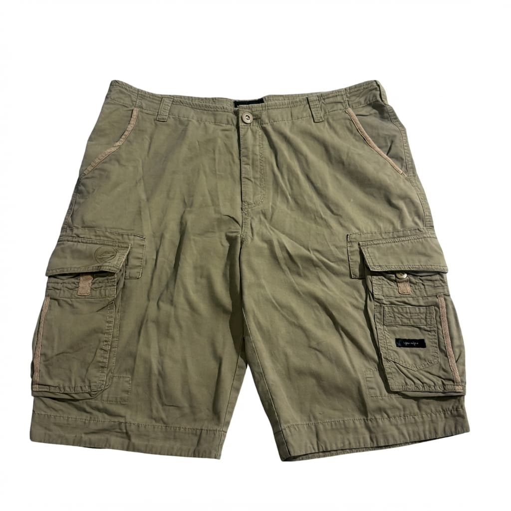 Cloudbreak Men's Olive Green Cargo Shorts Size 38 — photo 1 of 6