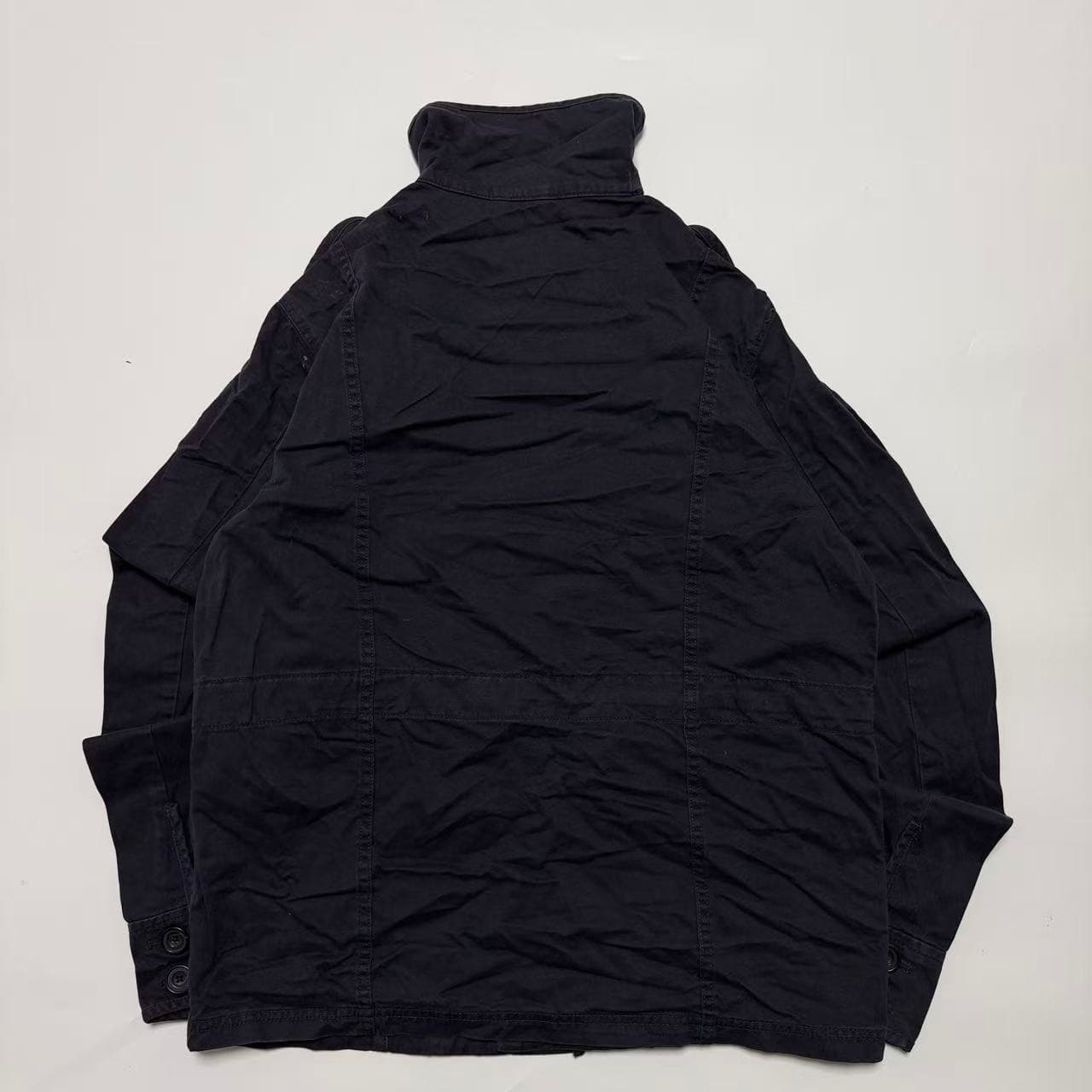 Club Man Military Style Field Jacket Black — photo 6 of 7