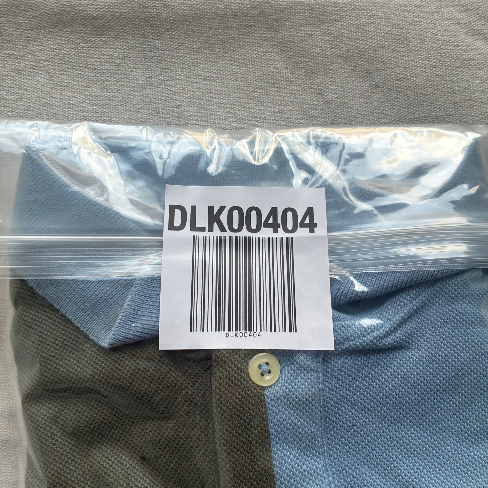 Colorblock Pique Polo Shirt Blue Green Size M — photo 6 of 6