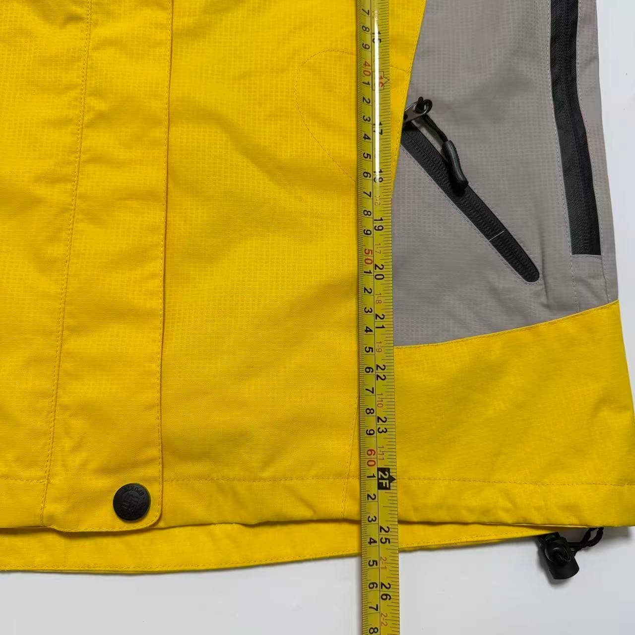 Columbia Titanium Waterproof Hooded Jacket Yellow Grey — photo 4 of 9