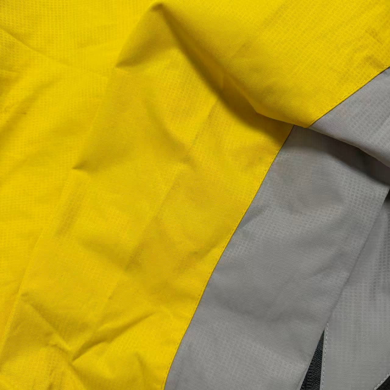 Columbia Titanium Waterproof Hooded Jacket Yellow Grey — photo 8 of 9