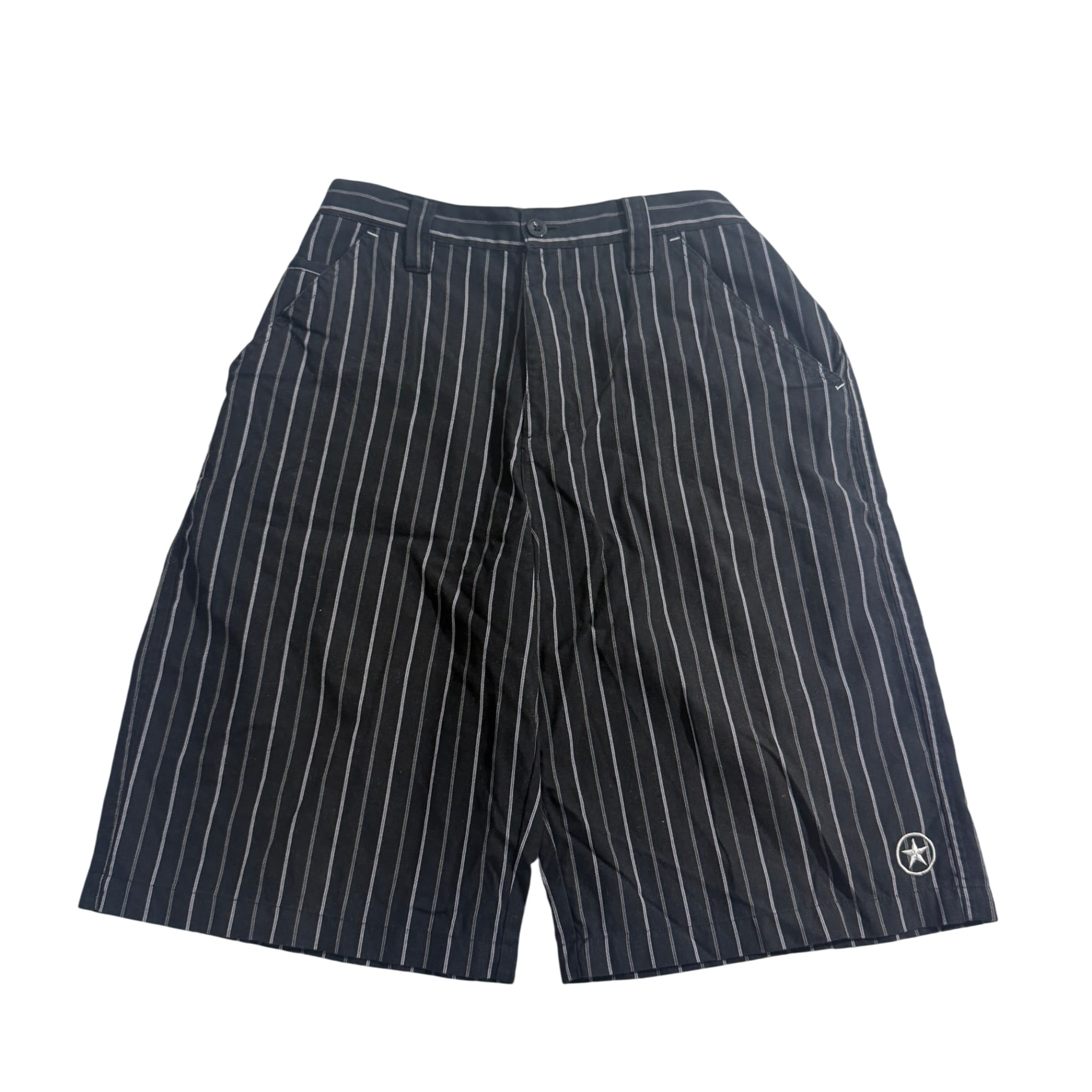 Converse Pinstripe Skate Shorts Black Size M — photo 1 of 7
