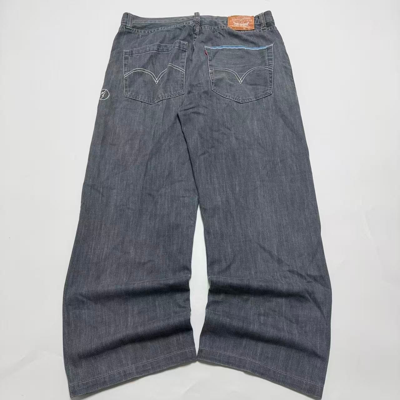 Daicock Grey Denim Jeans — photo 10 of 10