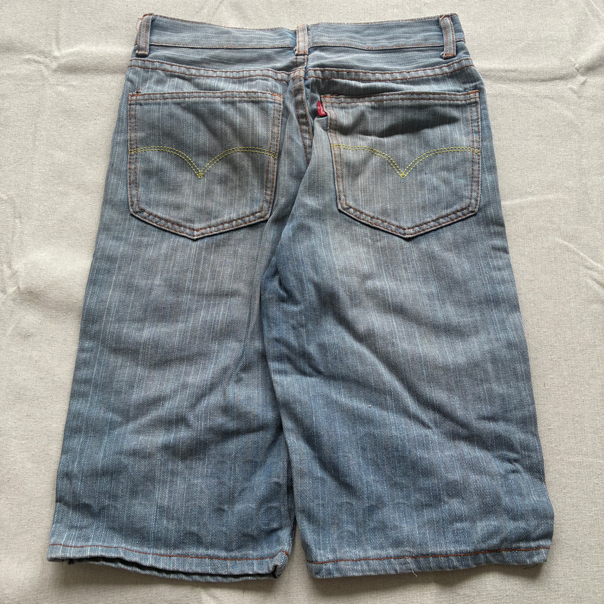 Denim Jean Shorts Blue Baggy Vintage 2000s Release Size 66 — photo 4 of 6