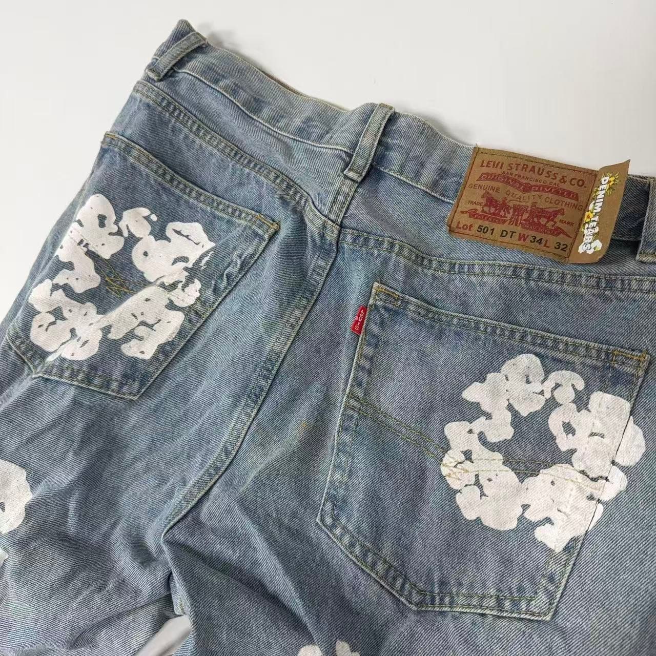 Denim Tears x Levi's 501 Floral Jeans W34 — photo 3 of 10