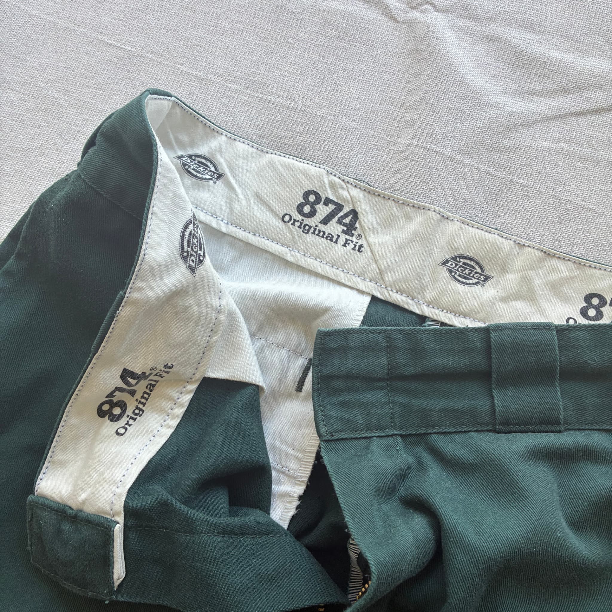 Dickies 874 Original Fit Work Pants Green — photo 4 of 7