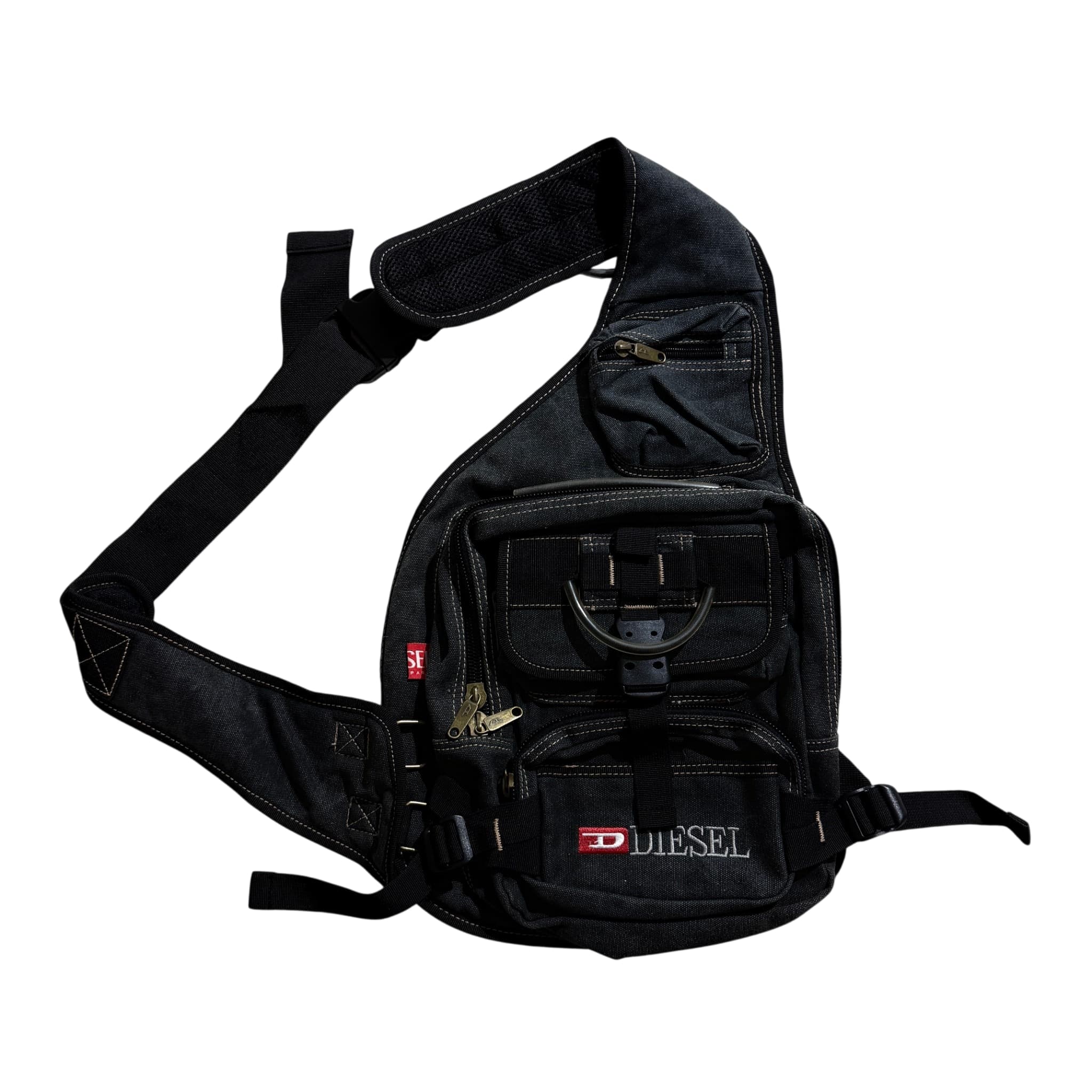 Diesel Vintage Y2K Utility Sling Backpack — photo 1 of 17