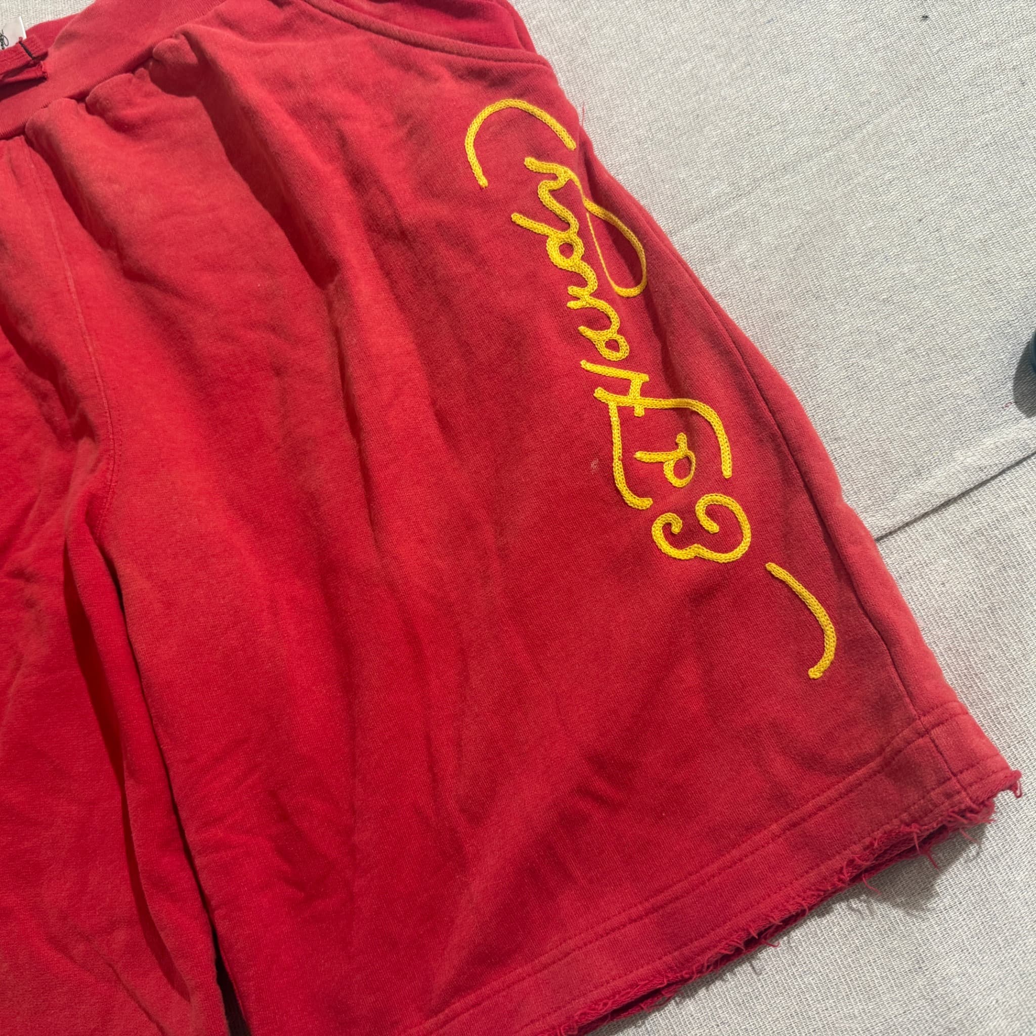 Ed Hardy Red Graphic Sweat Shorts Size L — photo 2 of 7