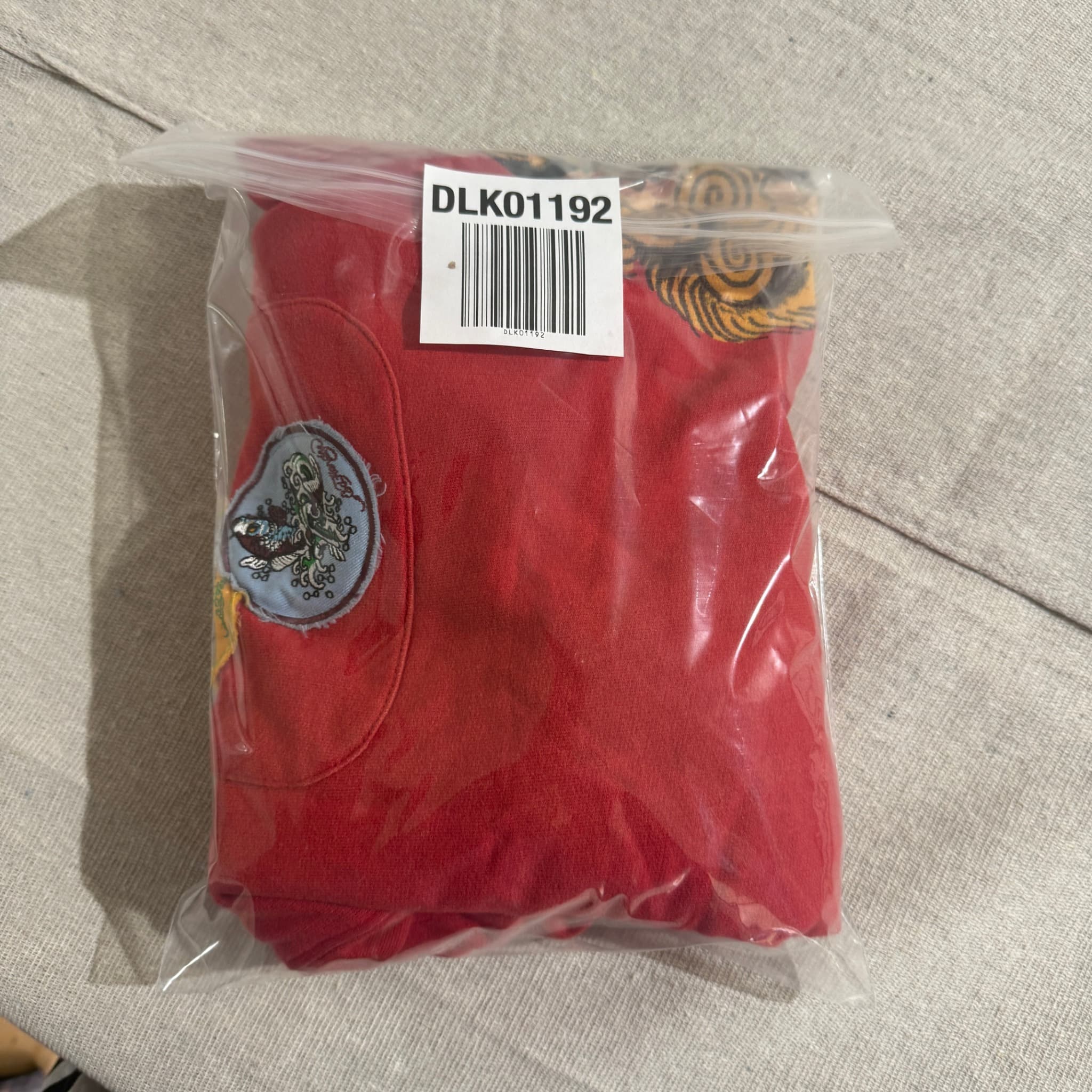 Ed Hardy Red Graphic Sweat Shorts Size L — photo 7 of 7