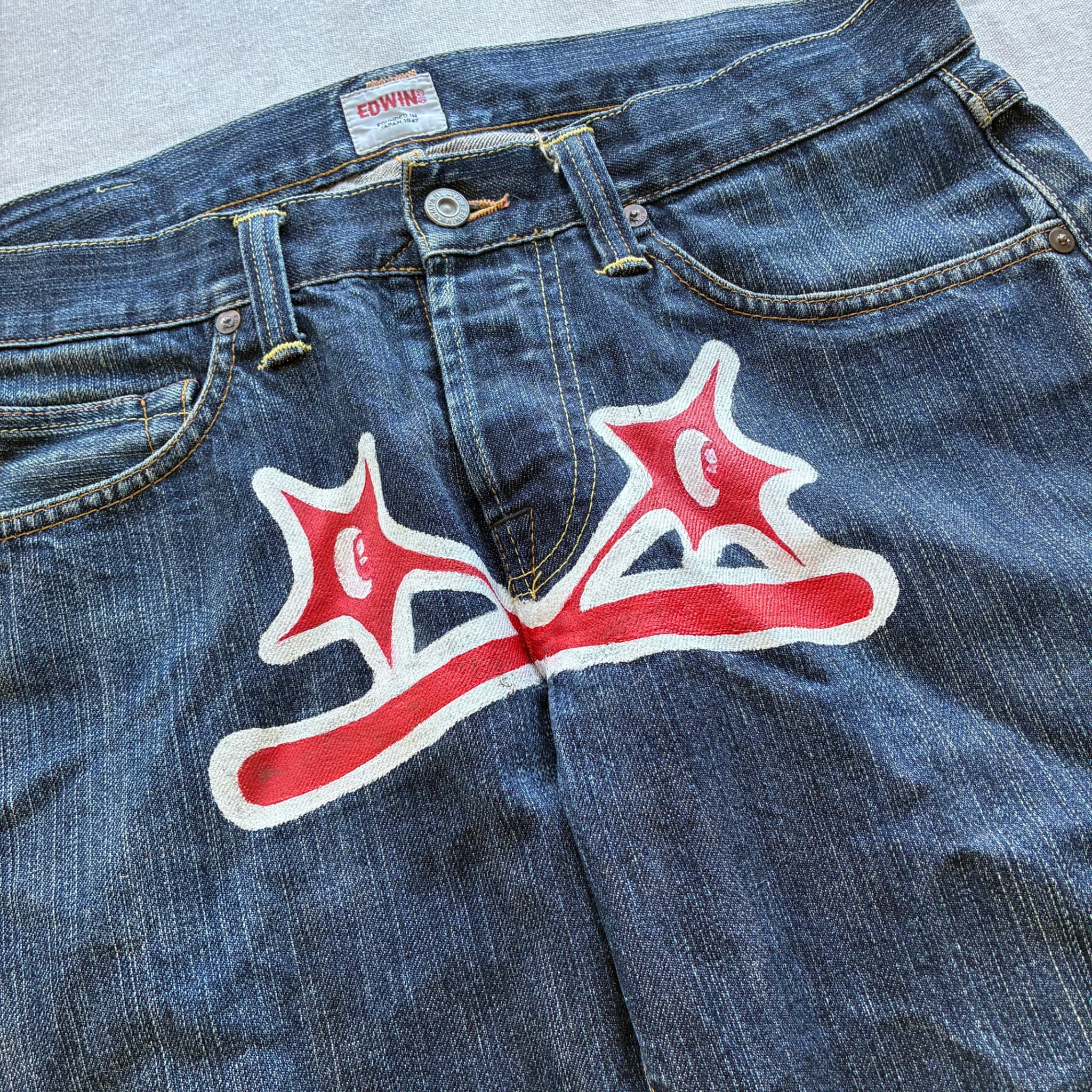 Edwin x Peter Jackson Vintage Denim Jeans — photo 4 of 7