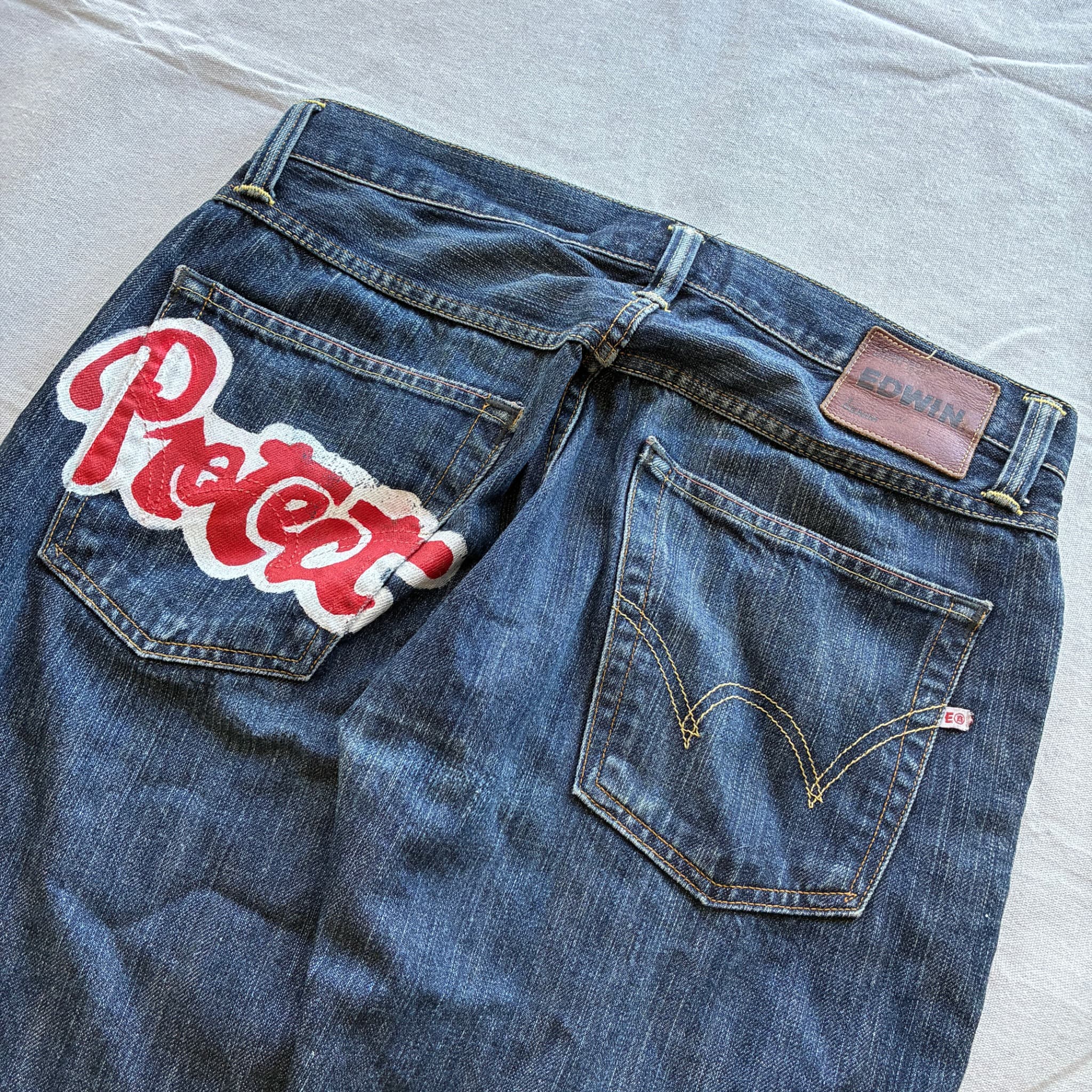 Edwin x Peter Jackson Vintage Denim Jeans — photo 6 of 7