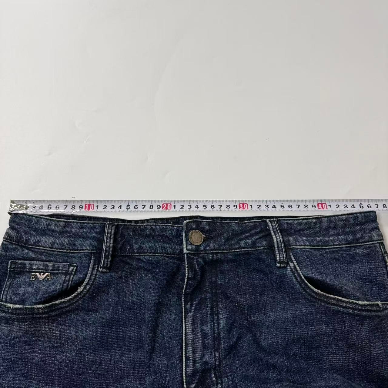 Emporio Armani Acid Wash Blue Jeans Size 38 — photo 6 of 10