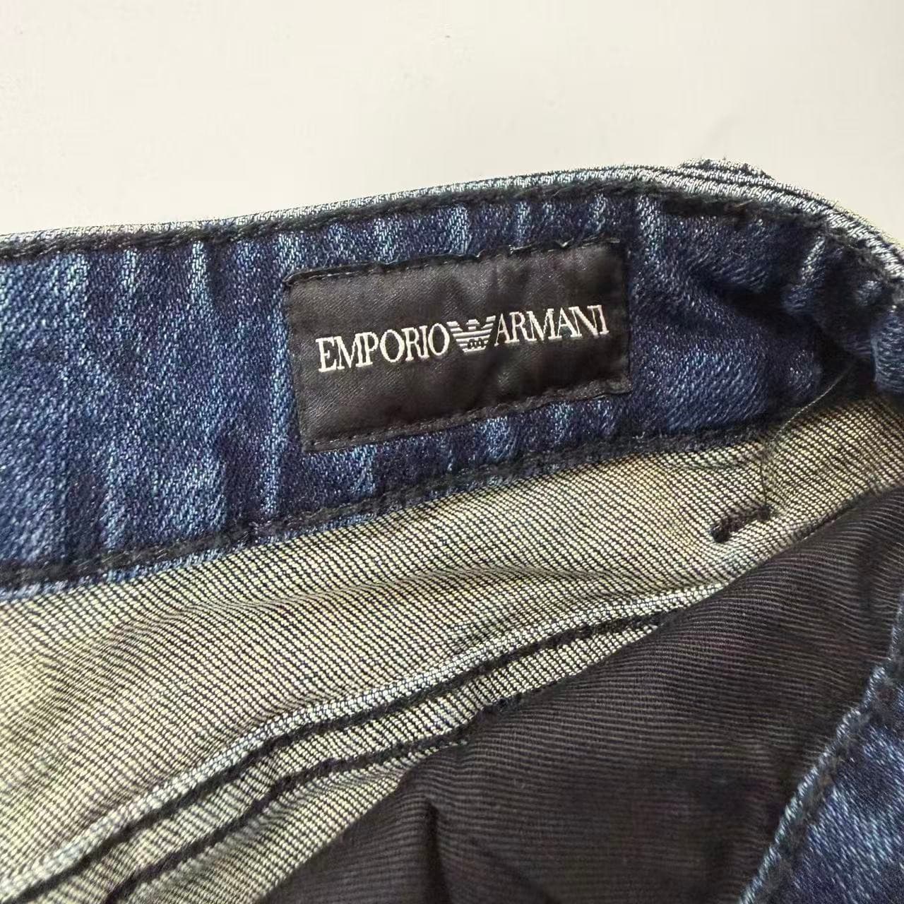 Emporio Armani Acid Wash Blue Jeans Size 38 — photo 2 of 10