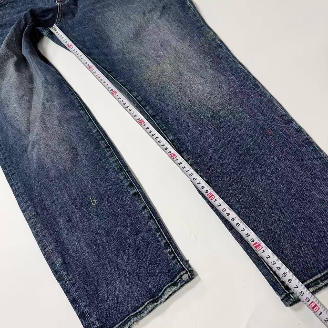 Emporio Armani Acid Wash Blue Jeans Size 38 — photo 7 of 10