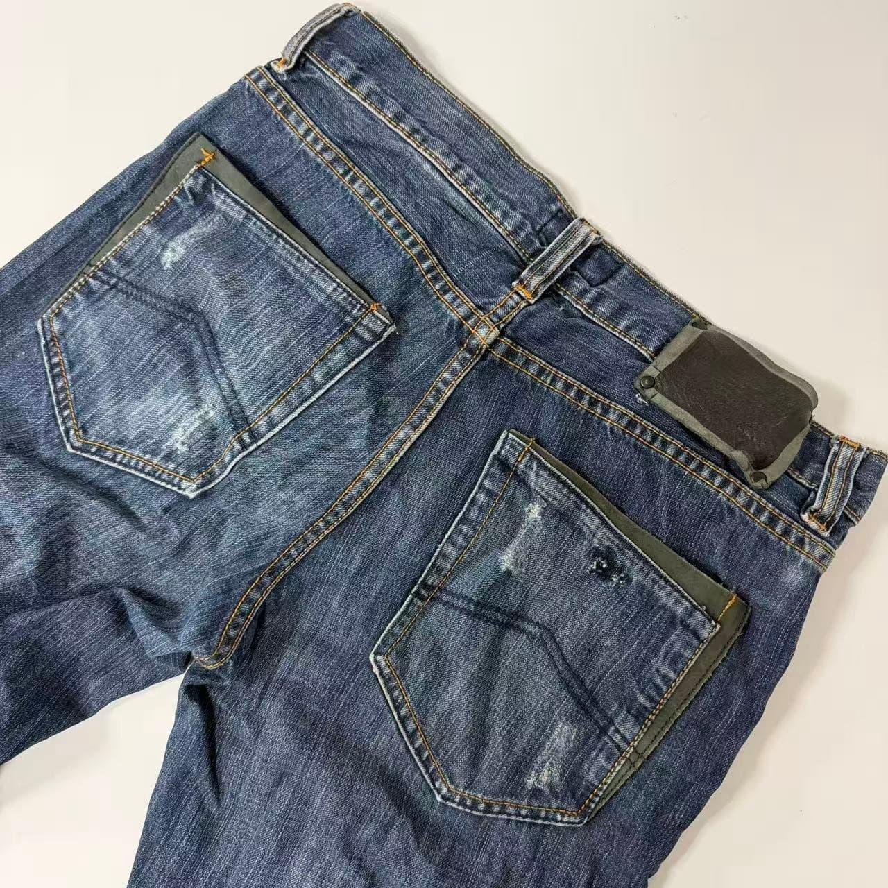 Emporio Armani Jude Sexy Denim Jeans Blue Size 32 — photo 2 of 10
