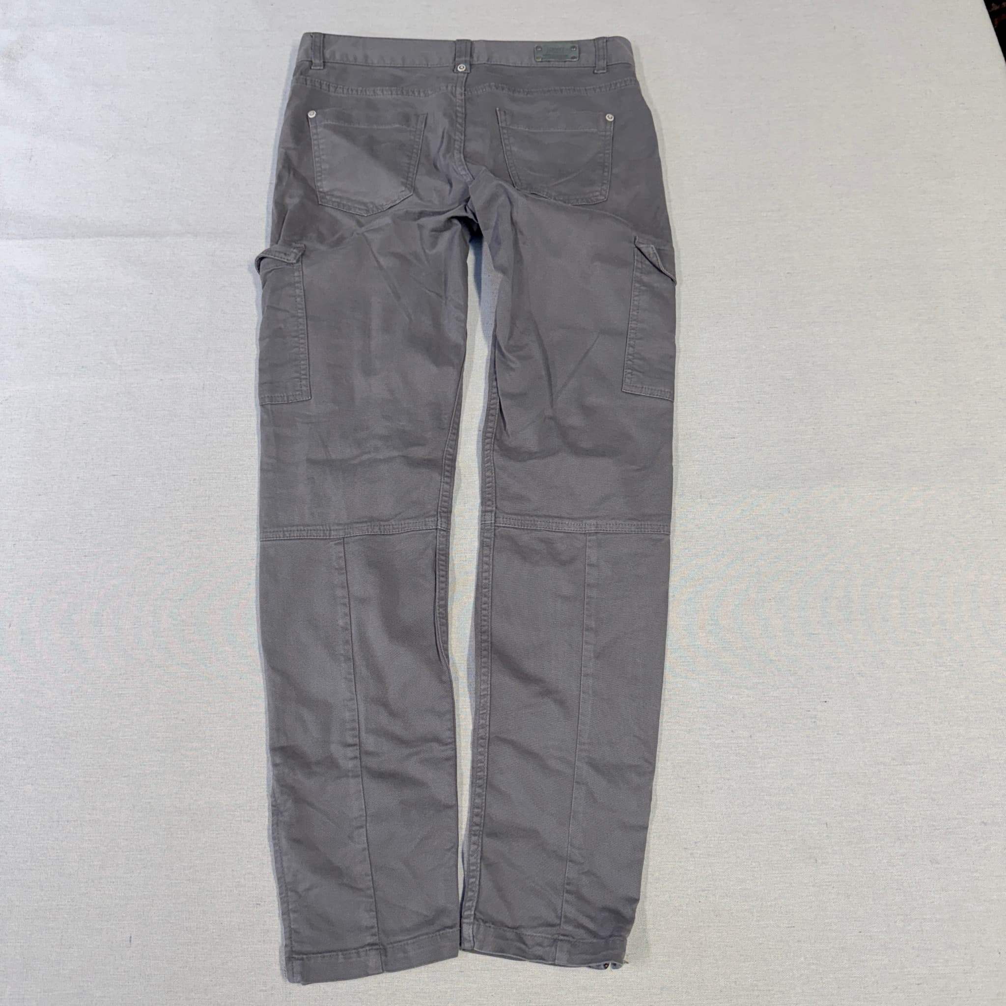 Esprit Collection Grey Cargo Pants With Ankle Zippers US 6 / EU 36 — photo 6 of 7