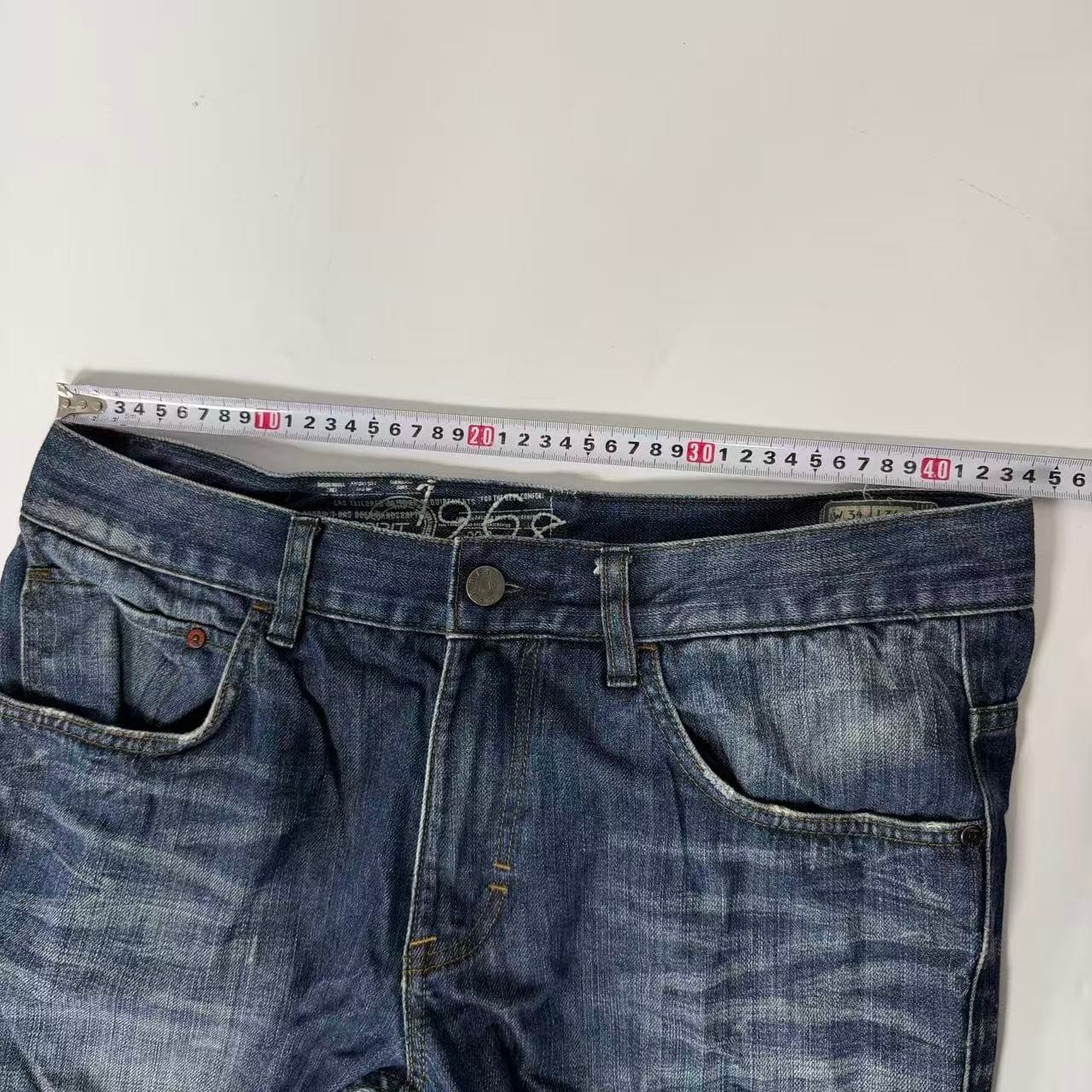 Esprit Men's Blue Denim Jeans W34 L34 — photo 9 of 11