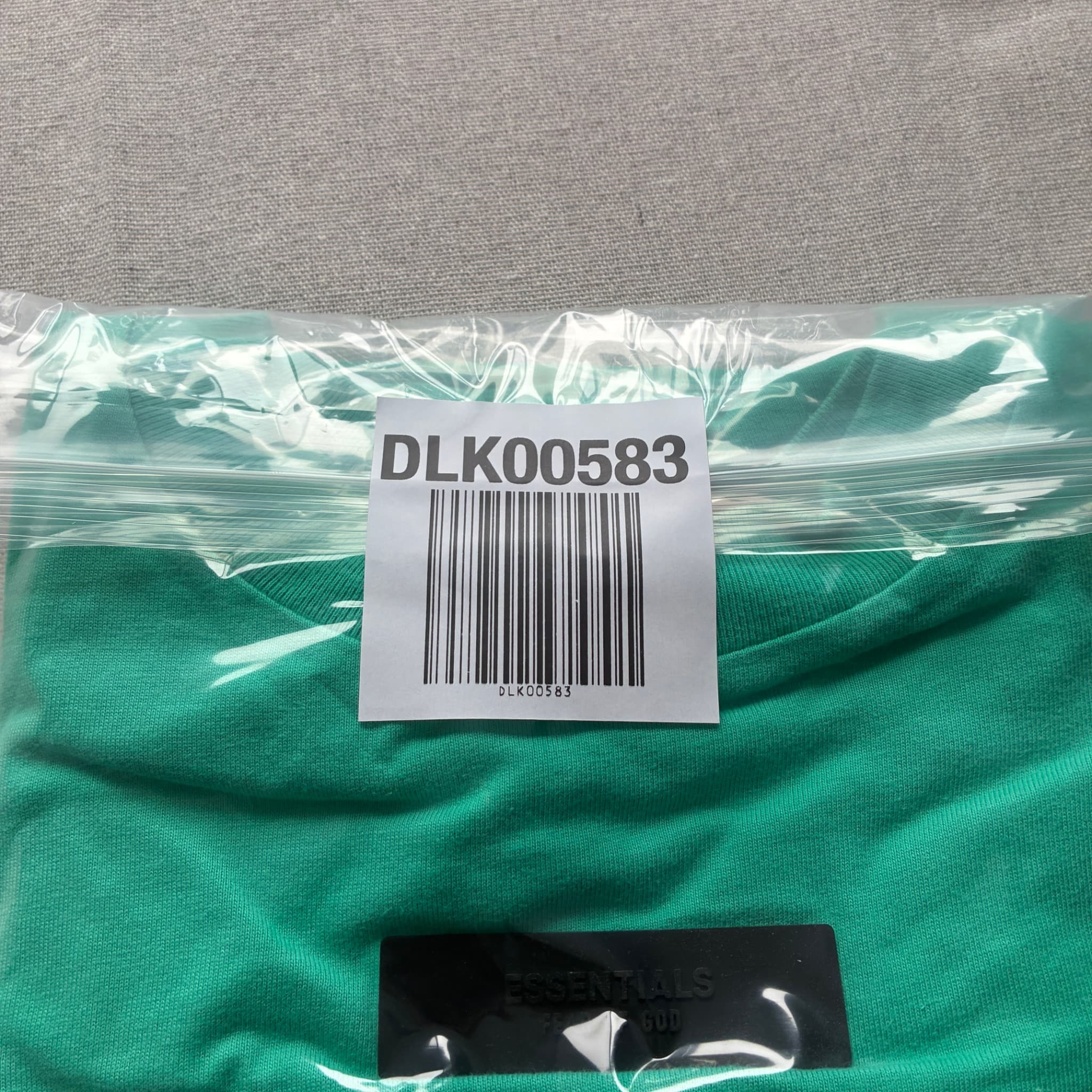 Essentials Boxy T-Shirt Green Oversized Tee — photo 6 of 6