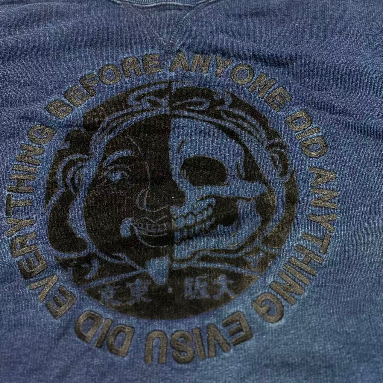 Evisu 'Before Anyone Did Anything' Graphic Sweatshirt — photo 4 of 8