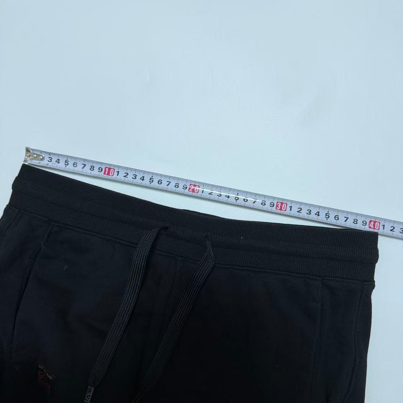 Evisu Black Cotton Jogger Sweatpants — photo 6 of 12
