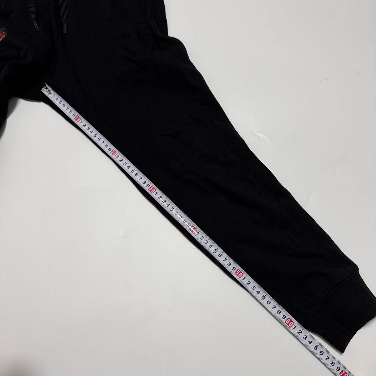 Evisu Black Cotton Jogger Sweatpants — photo 9 of 12