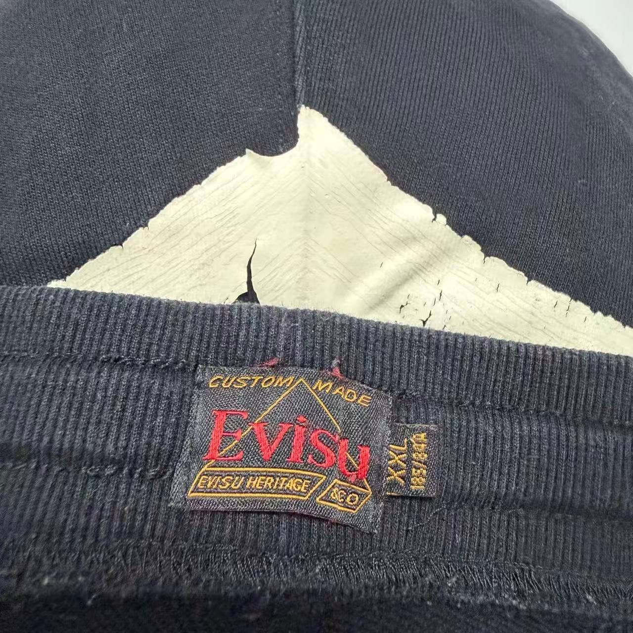 Evisu Black Kanji Graphic Jogger Sweatpants XXL — photo 4 of 11