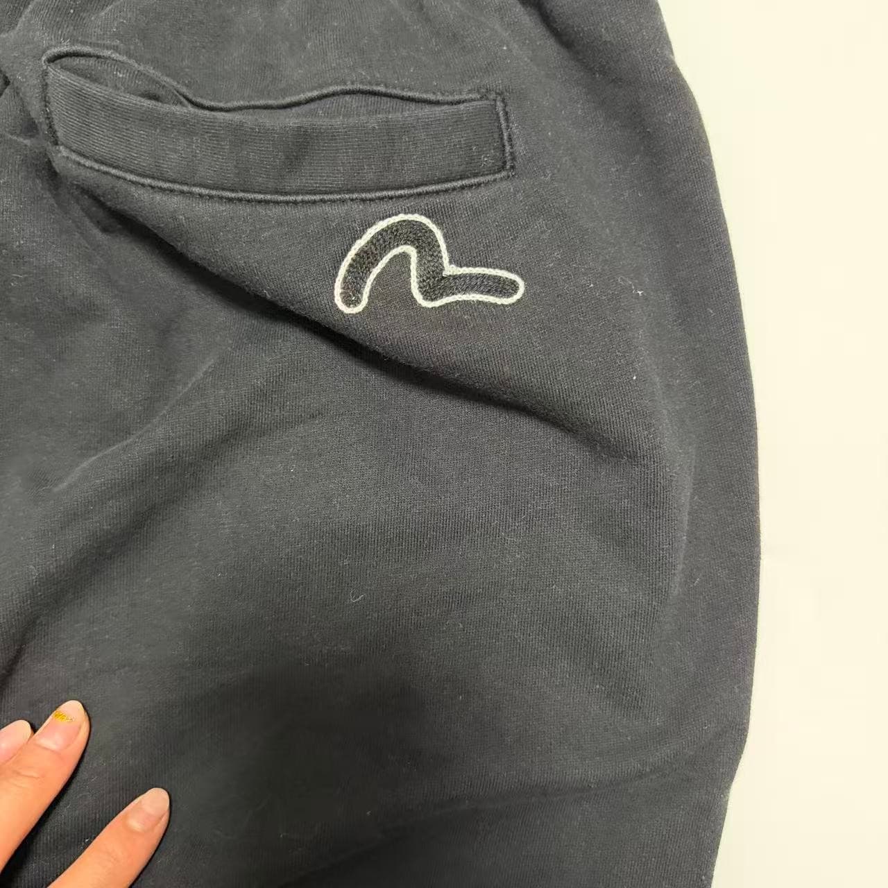 Evisu Black Sweatpants Joggers Size L — photo 5 of 11