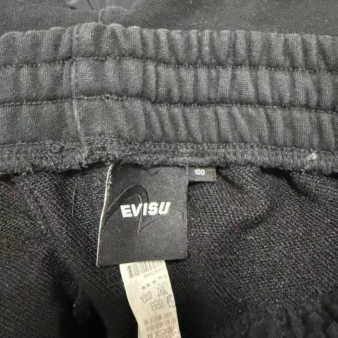 Evisu Black Sweatpants Joggers Size L — photo 3 of 11