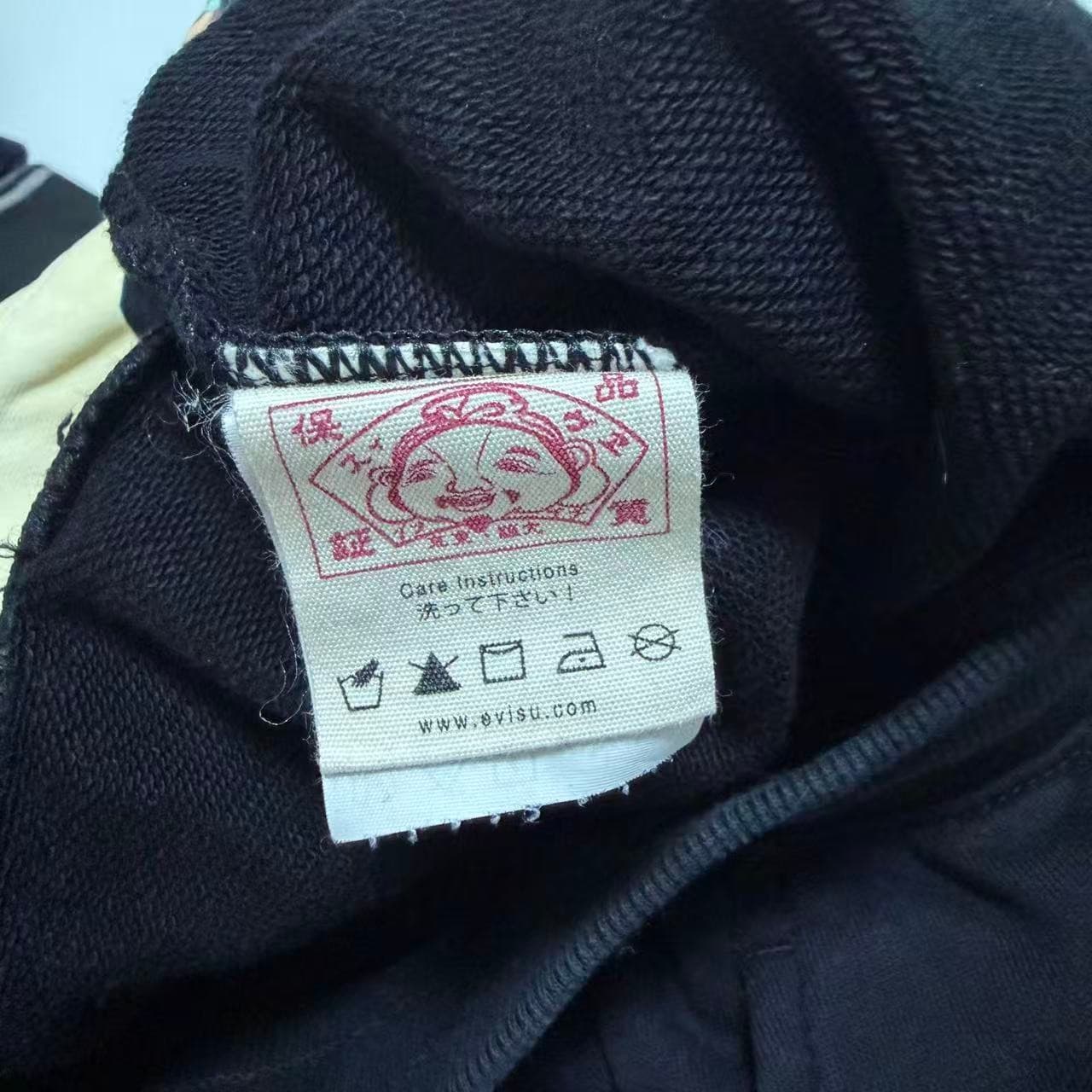 Evisu Black Sweatshorts Women's Size S — photo 6 of 12