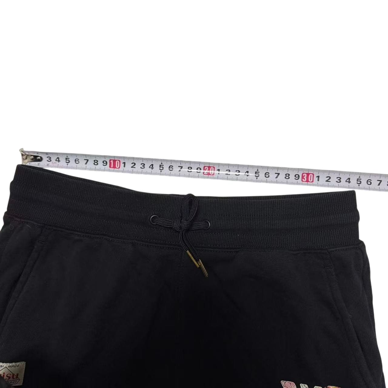 Evisu Black Sweatshorts Women's Size S — photo 4 of 12