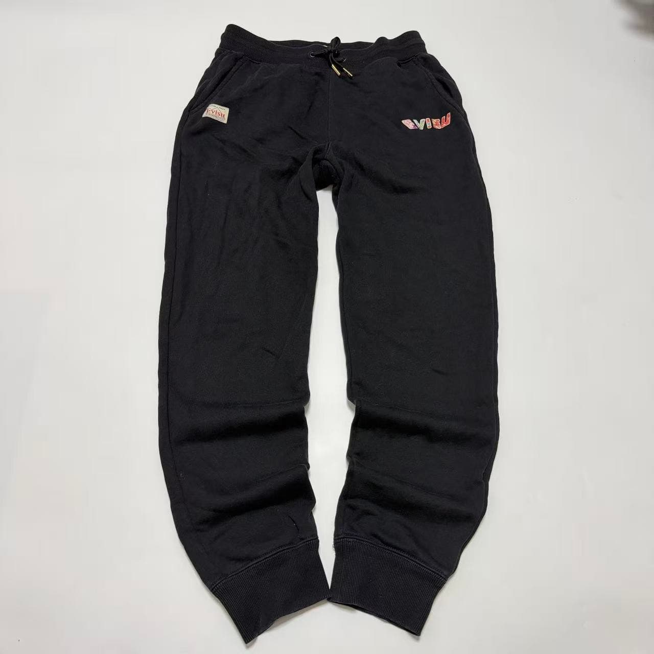 Evisu Black Sweatshorts Women's Size S — photo 2 of 12