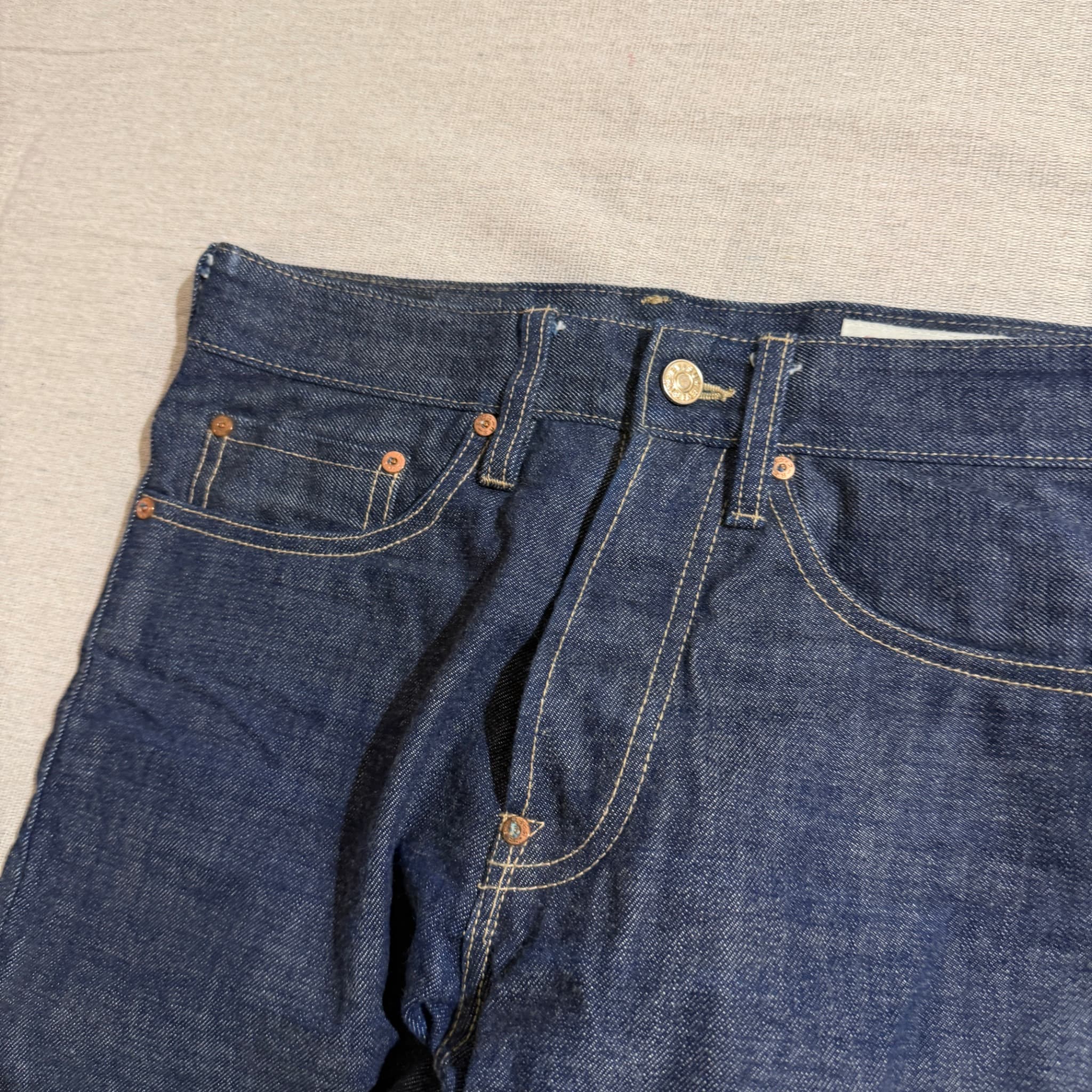 Evisu Collectors Edition Selvedge Denim Jeans Embroidered Dark Blue Size 30 — photo 7 of 8
