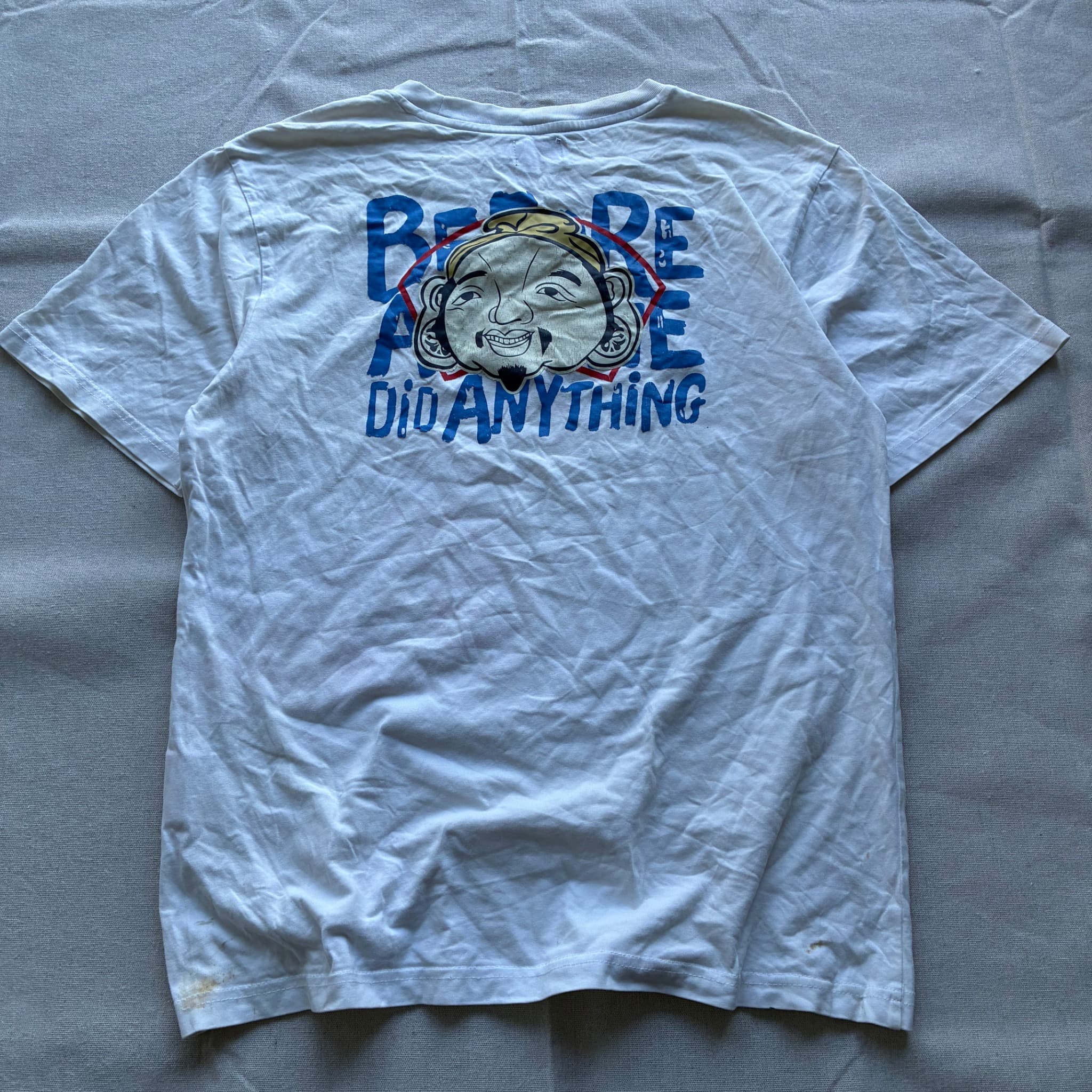 Evisu Daicock Logo Graphic T-Shirt White Size L — photo 5 of 8