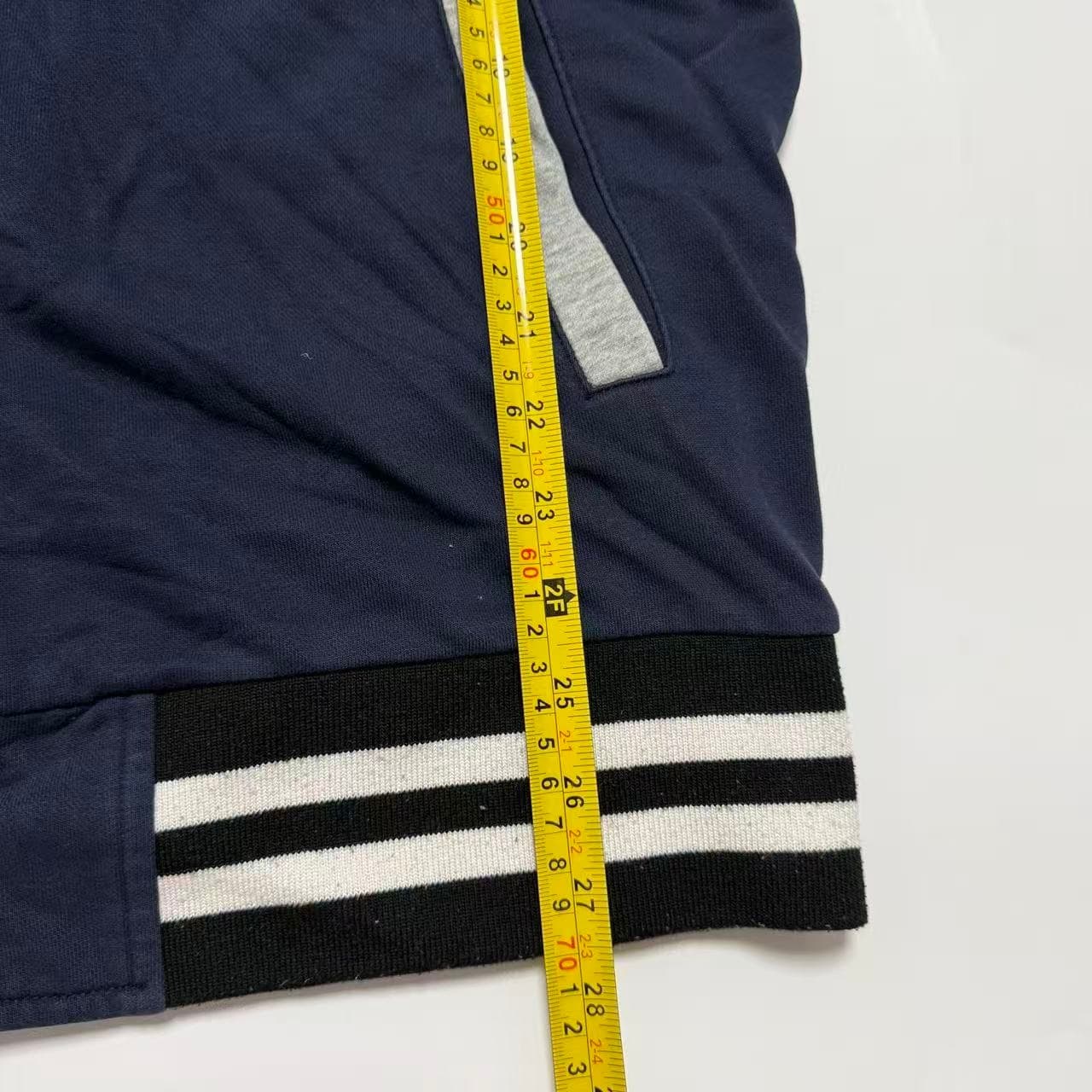 Evisu Daikoku God Logo Varsity Jacket Navy Grey XL — photo 4 of 7