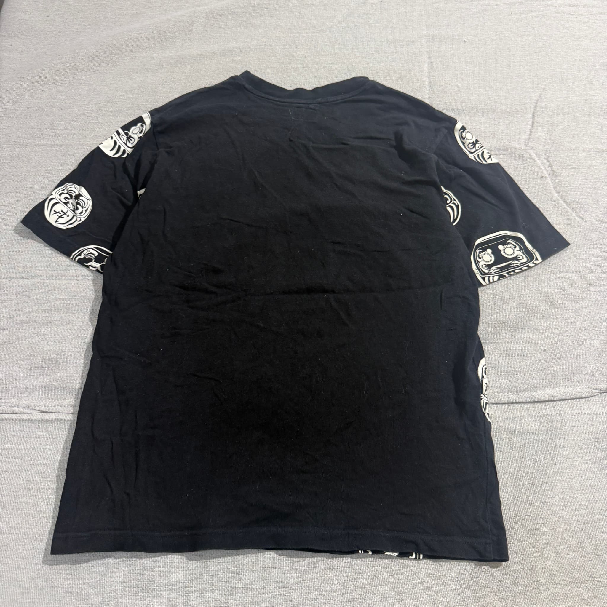 Evisu Daruma Print T-Shirt Black Size XL — photo 2 of 6