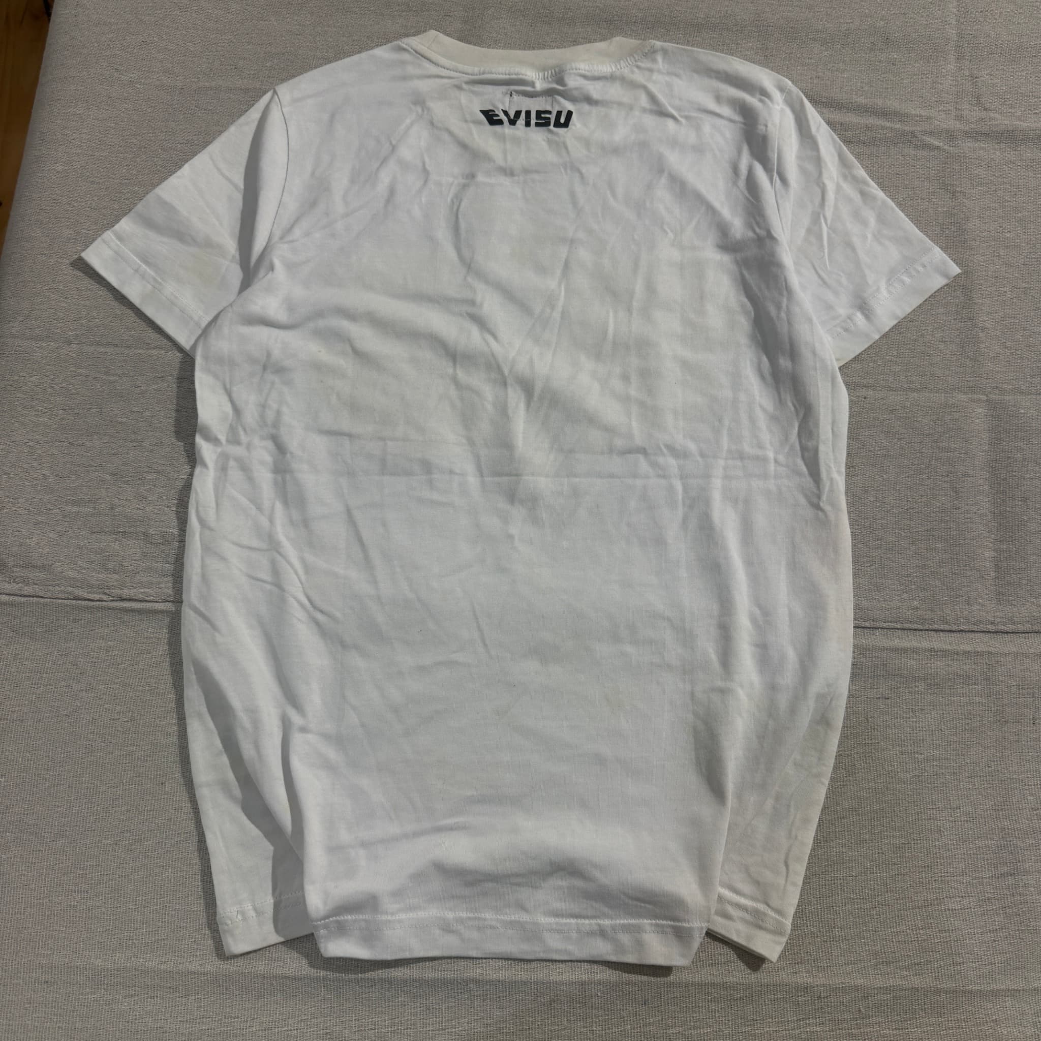 Evisu Ebisu Daikoku Graphic T-Shirt White Size M — photo 5 of 6
