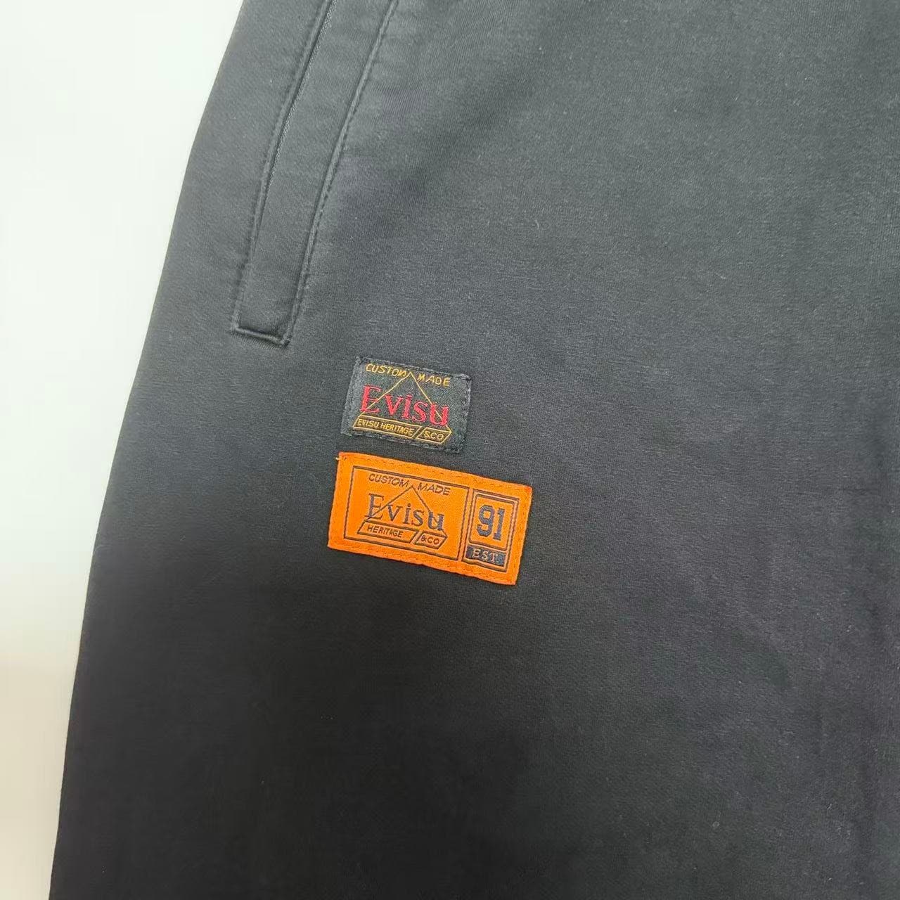 Evisu Graphic Sweatpants Black XXL — photo 4 of 12